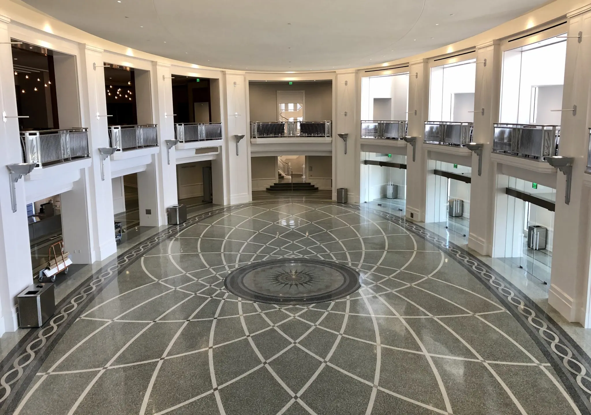 Dickies Arena's North Main Lobby looks like it belongs in a billionaire's palace. (Photo by Courtney Dabney)