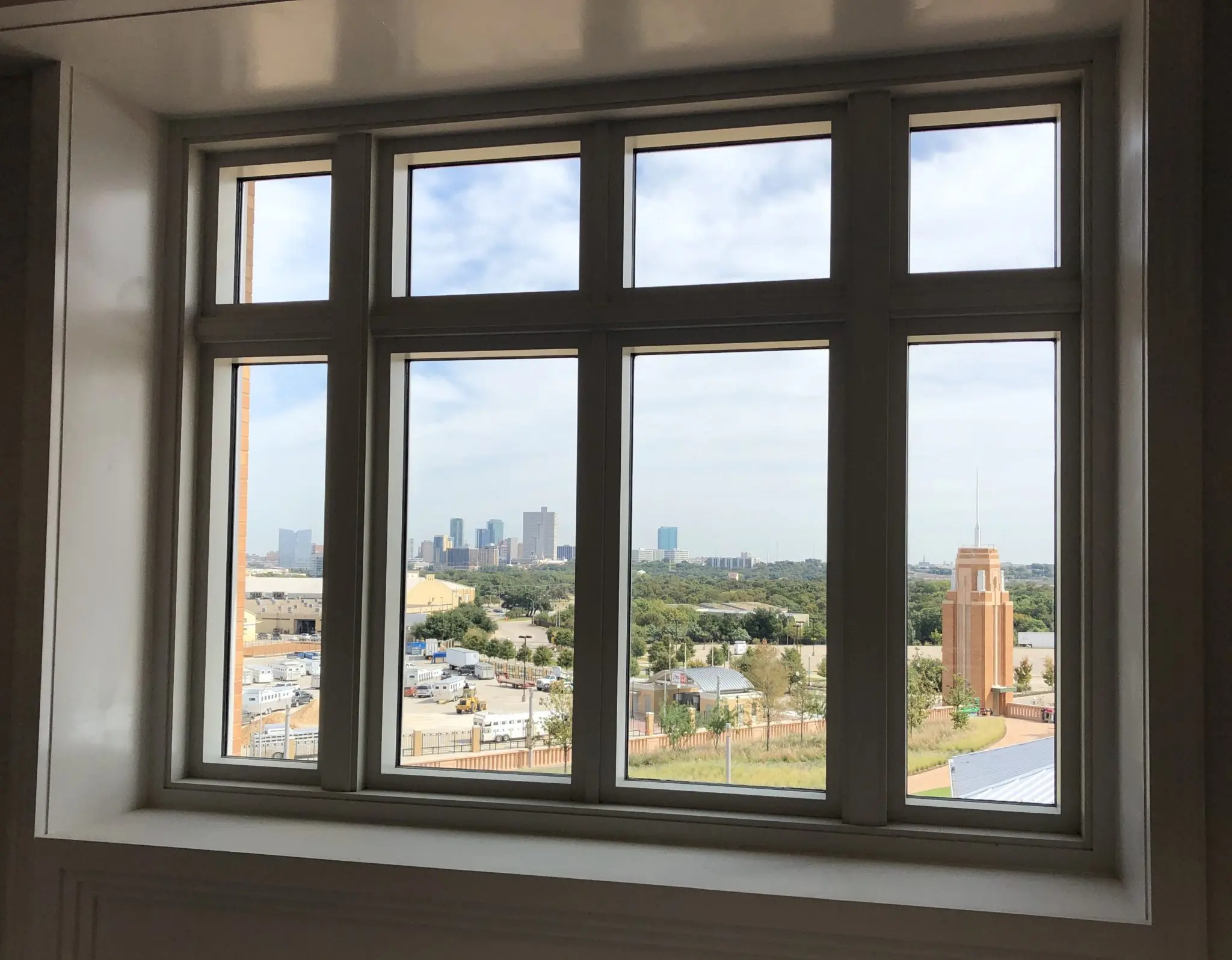 Dickies Arena offers a beautiful view of Fort Worth. (Photo by Courtney Dabney)