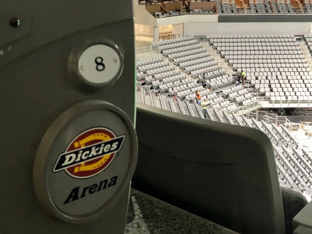 Dickies Arena is unlike anything Fort Worth has ever had before. (Photo by Courtney Dabney)