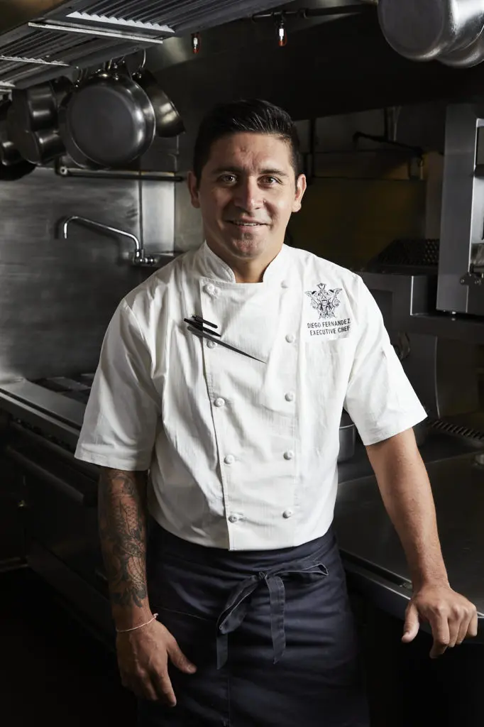 Diego Fernandez is the new executive chef at The French Room.