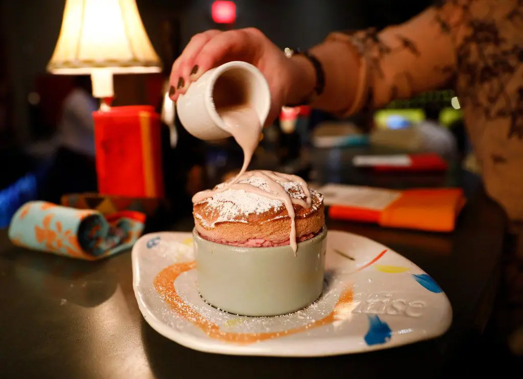 A soufflé at Rise