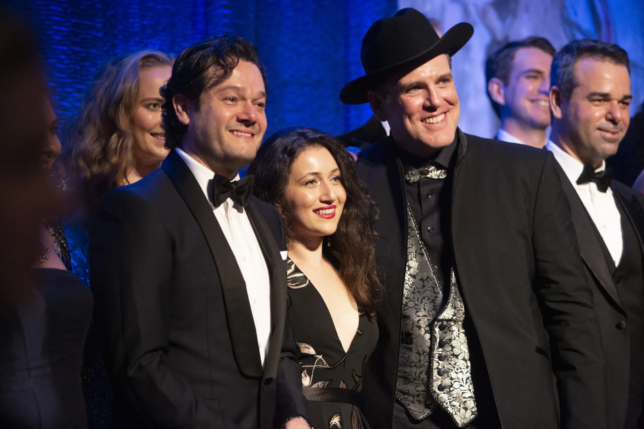 Rigoletto stars tenor Arturo Chacon-Cruz, soprano Mane Galoyan, baritone Michael Mayes (Photo by Jenny Antill Clifton)