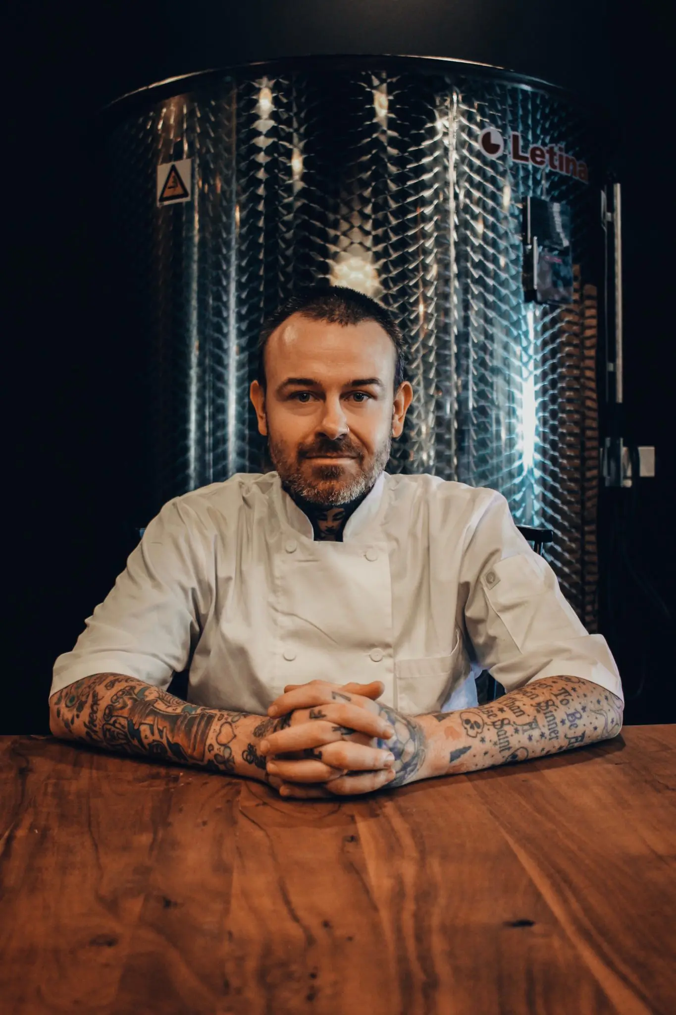Chef Justin Box is cooking up some traditional, but elevated food at Lockwood. (Photo by Susie Oszustowicz)
