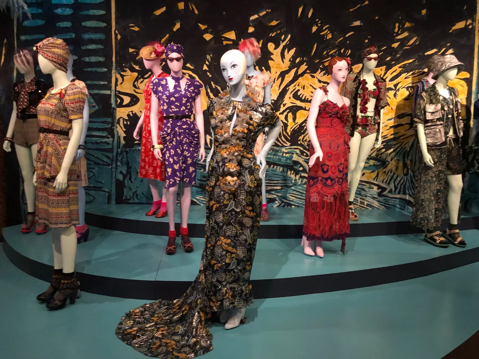 "The World of Anna Sui" exhibition traces the influential designers's styles over the past 30 years. (Photo by Clifford Pugh)
