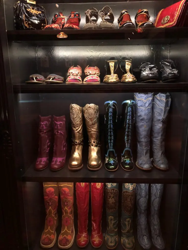 The World of Anna Sui exhibition includes the designer's cowgirl phase. (Photo by Clifford Pugh)