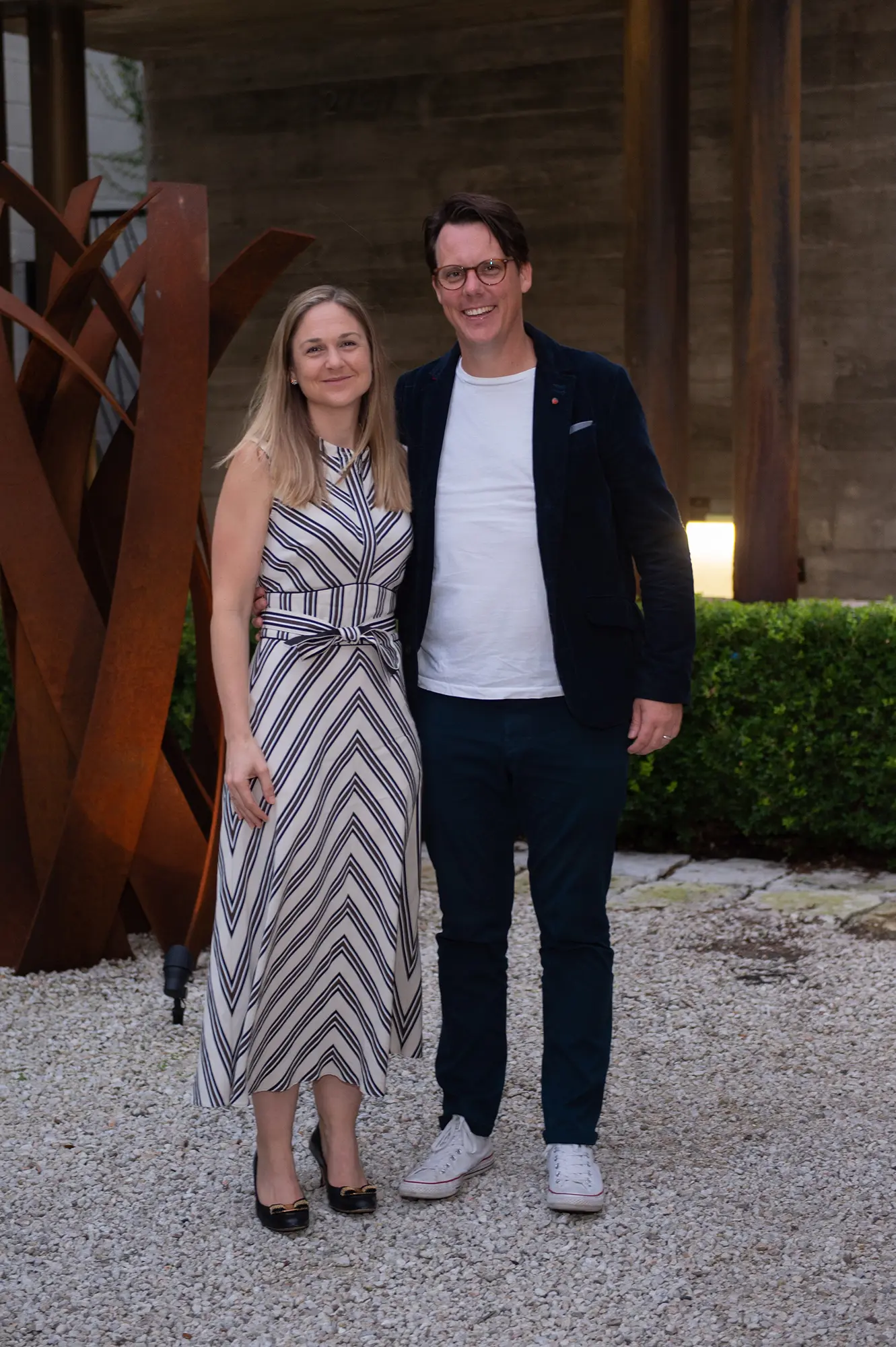 Katherine Thomasson, Michael Talbot (Photo by Wilson Parish)