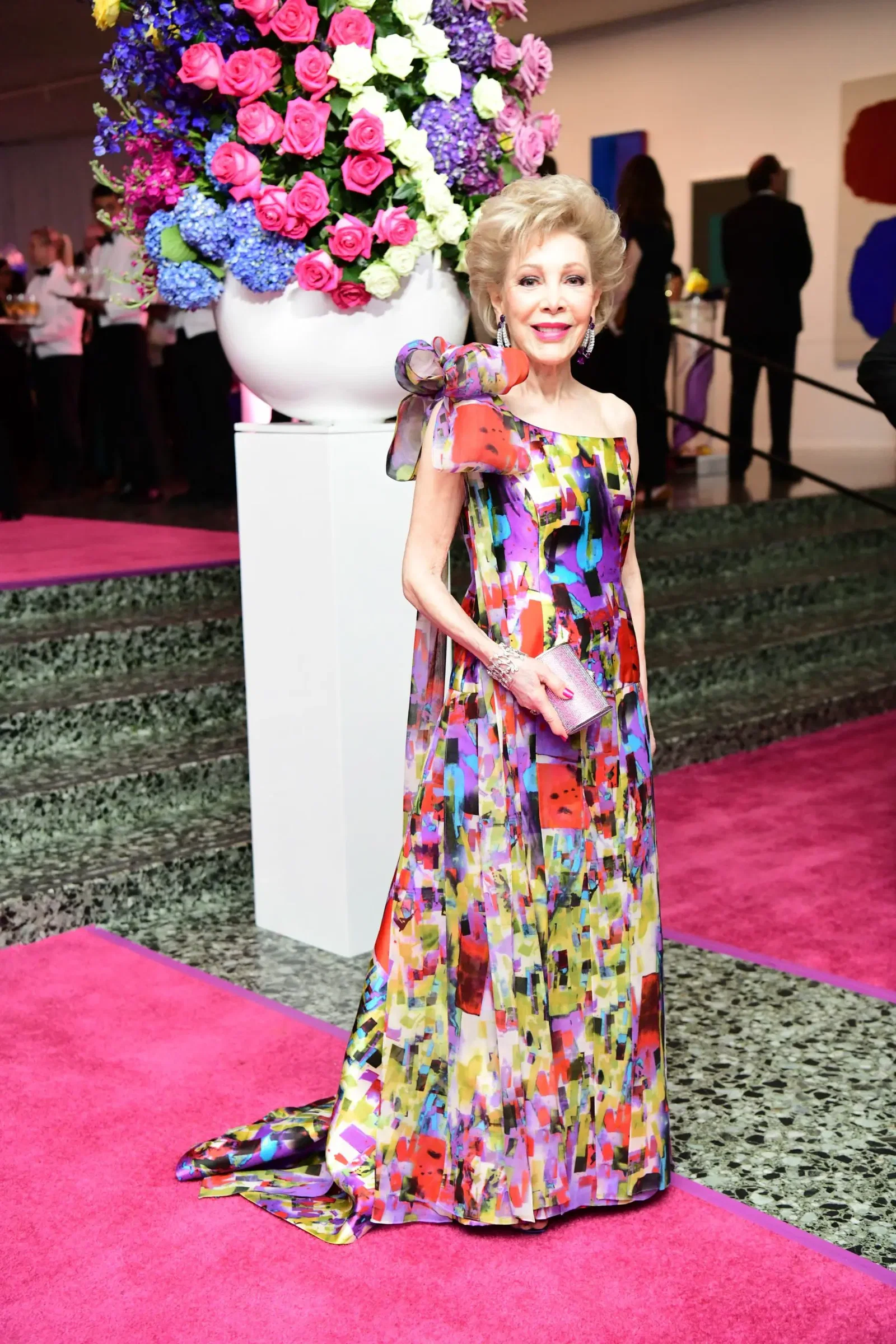Margaret Alkek Williams in Bob Mackie (Photo by Daniel Ortiz)