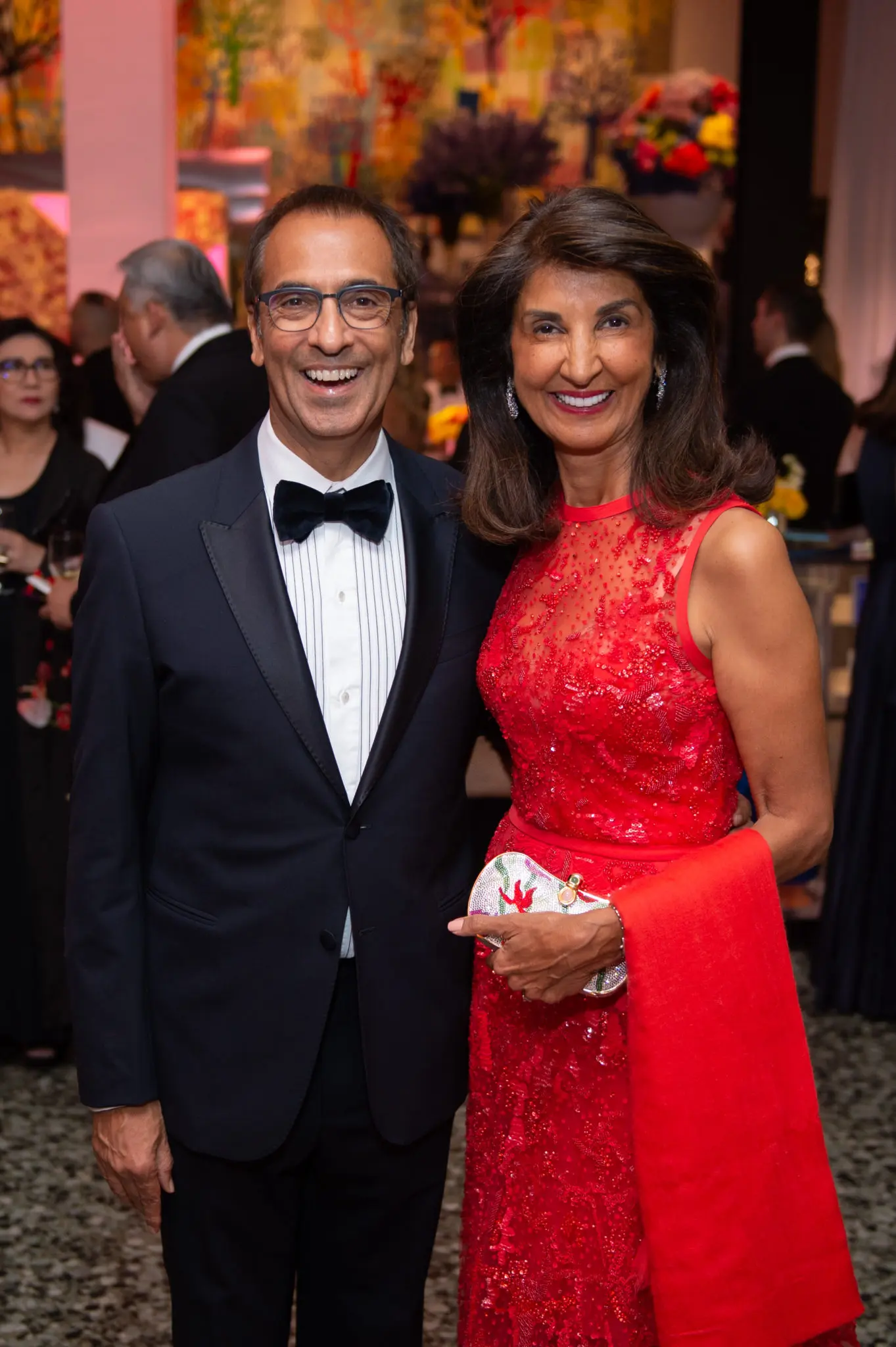 Moez & Sultana Mangalji (Photo by Wilson Parish) 