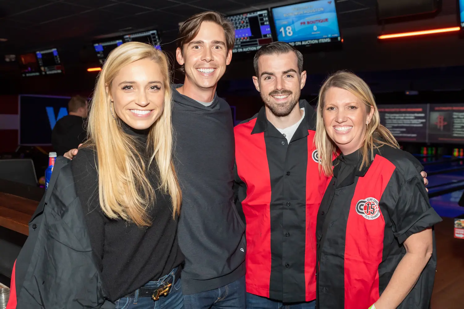 Morgan Meadows, Briggs Webster, Austin Ergenbright, Mandy Deas (Photo by Lee Beckman)