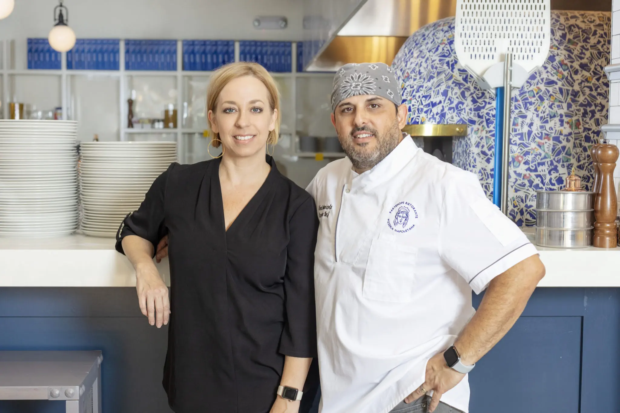 Husband and wife owners, Dino & Megan Santonicola. (Photo by Emily Loving)