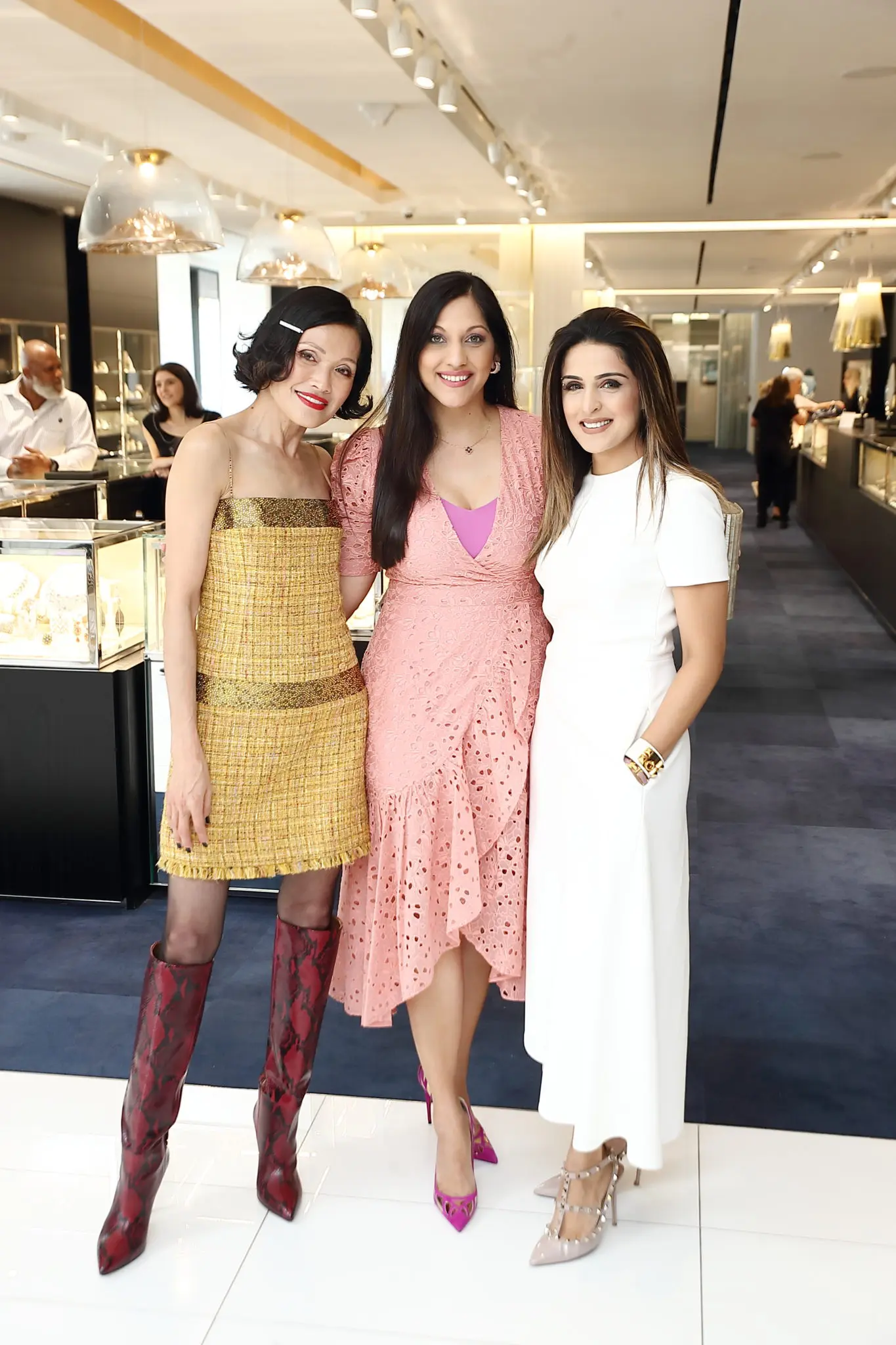 Duyen Nguyen, Sippi Khurana, Sneha Merchant (Photo by Quy Tran)