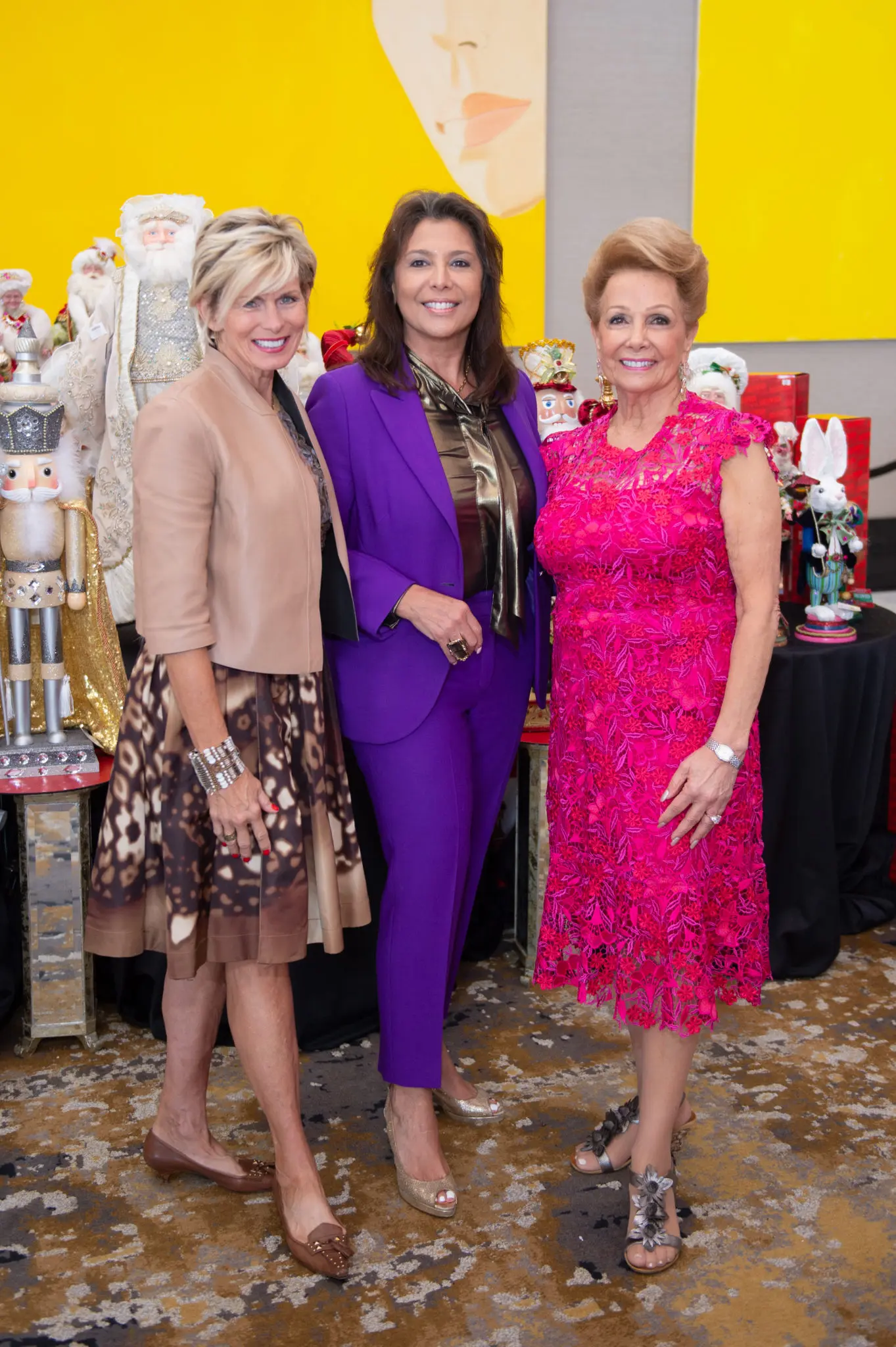 Terrie Hogan Turner, Regina Garcia, Philamena Baird (Photo by Wilson Parish)
