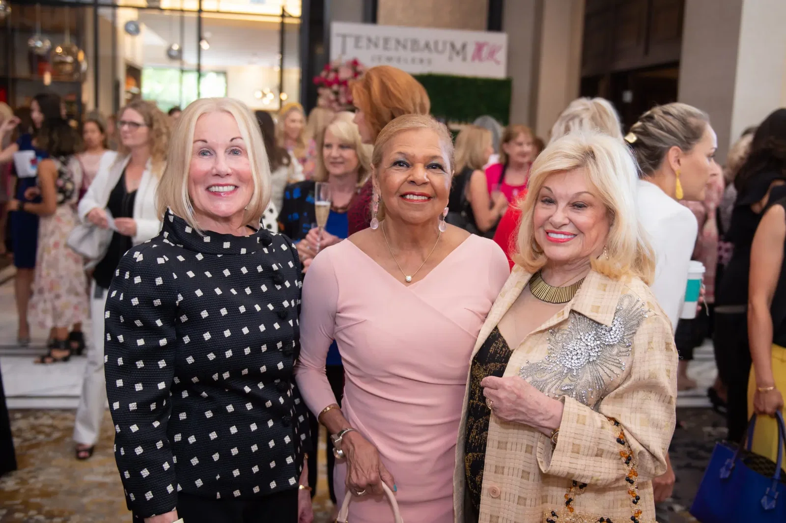 Elsie Eckert, Yvonne Cormier, Sidney Faust (Photo by Wilson Parish)
