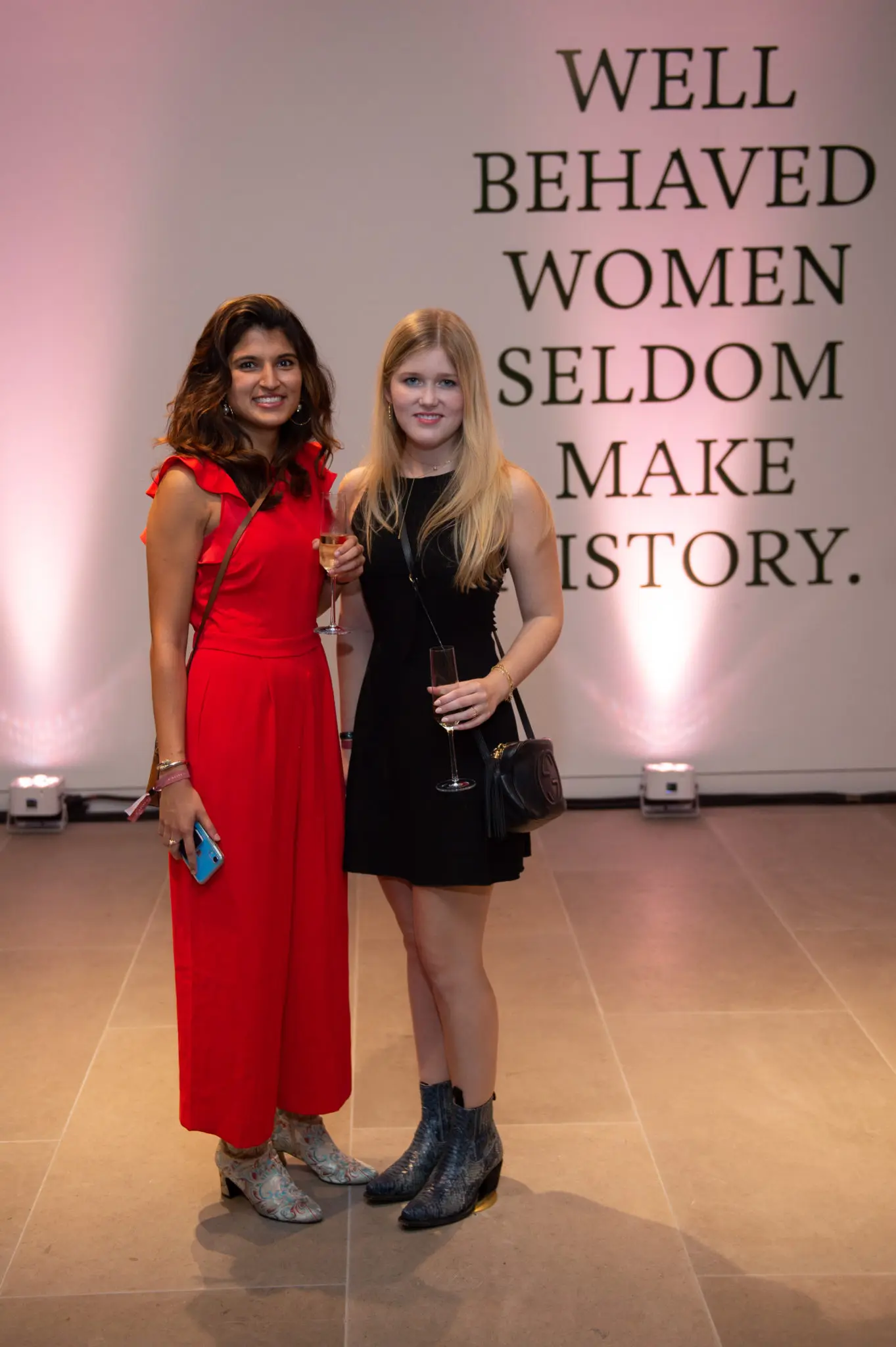 Pooja Salhotra, Mary Helen Johns (Photo by Wilson Parish)