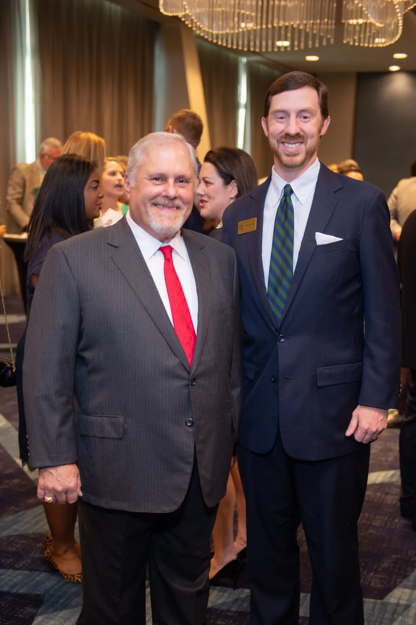 Lone Star Campaign chairs Chuck Scianna, Knox Nunnally (Photo by Wilson Parish)