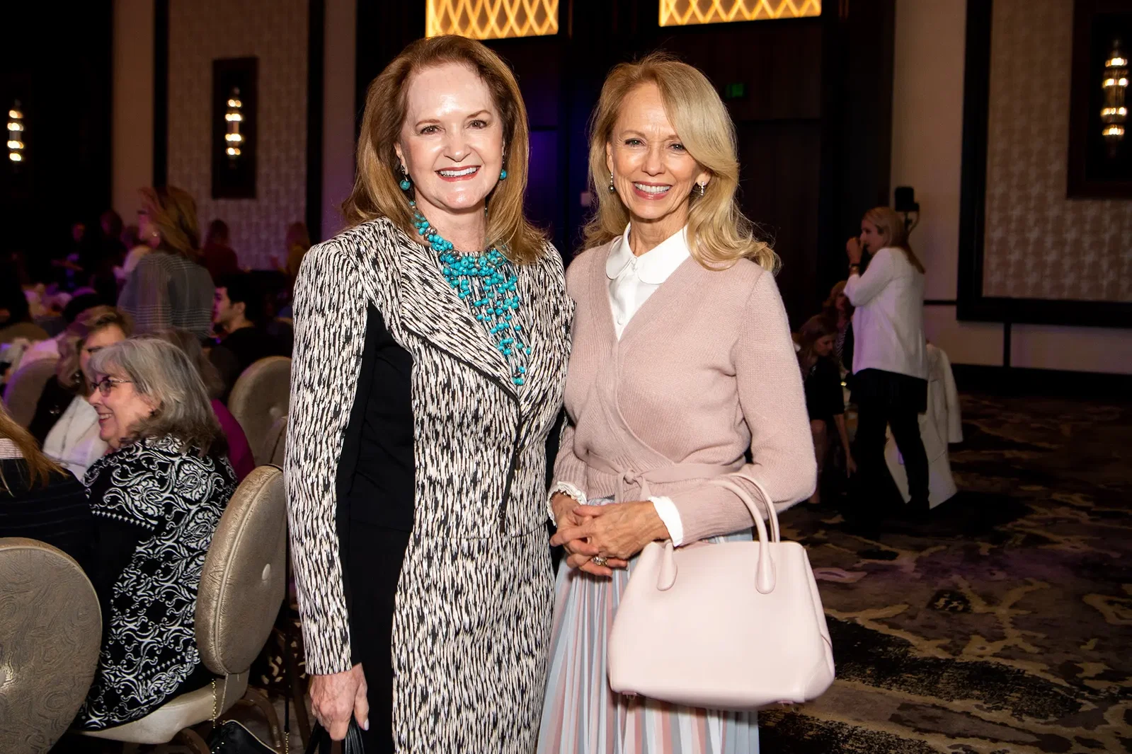 Sandy Barrett, Susan Sarofim (Photo by Michelle Watson)