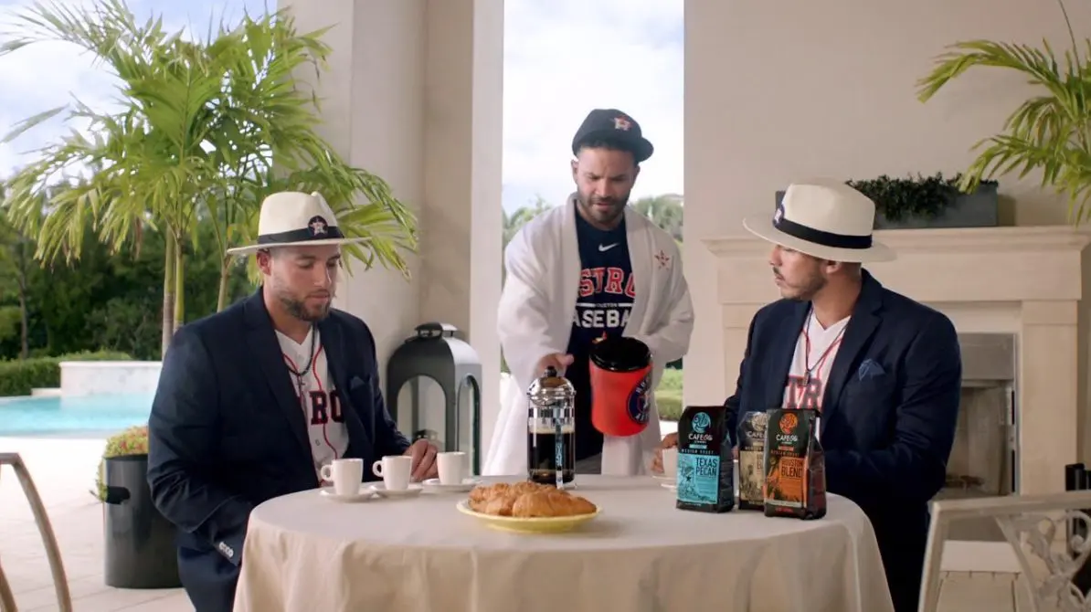 Astros star in H-E-B TV commercials (Facebook photo)