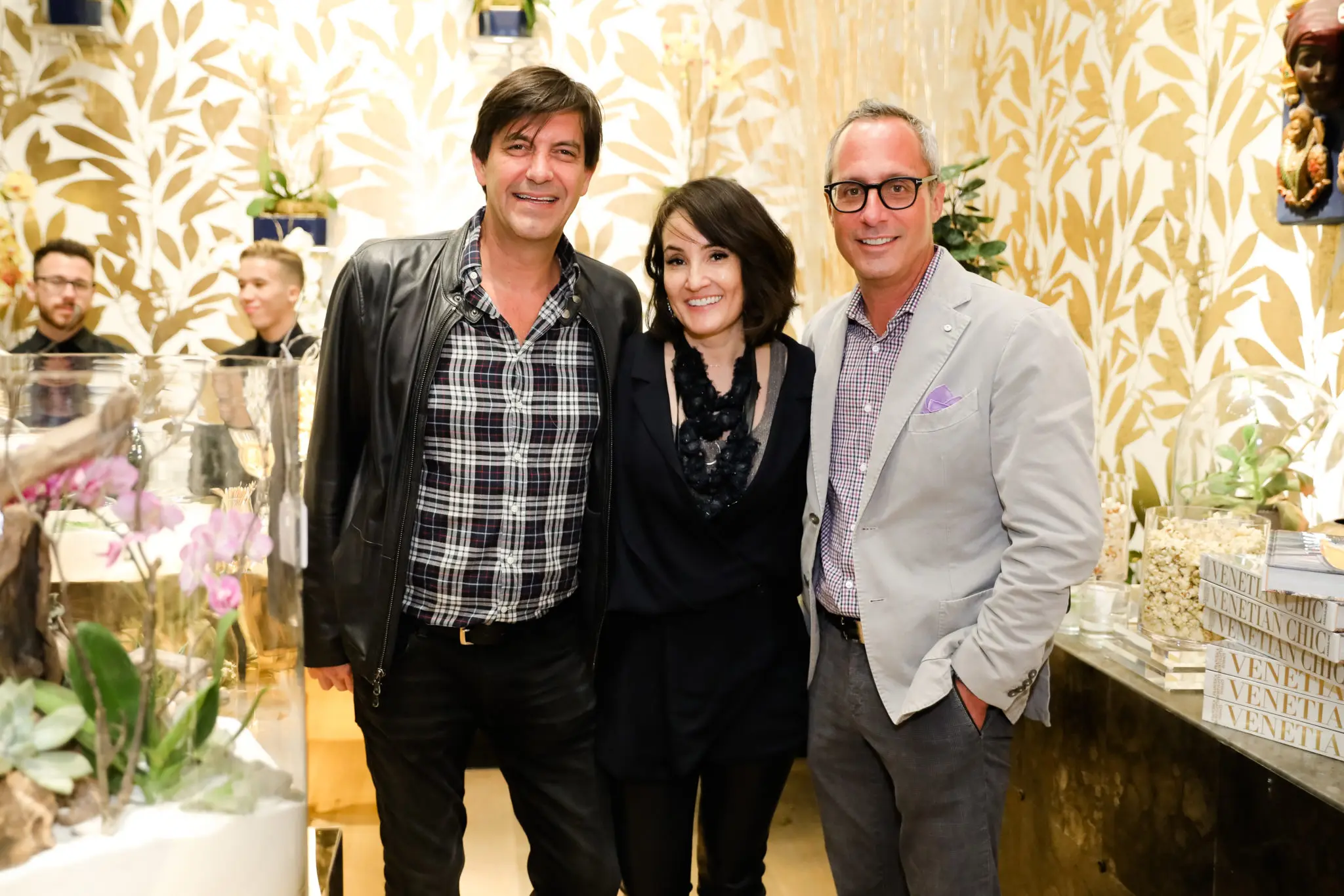 Stuart Rosenberg, Amy Johnston, Mark Sullivan (Photo by Johnny Than)