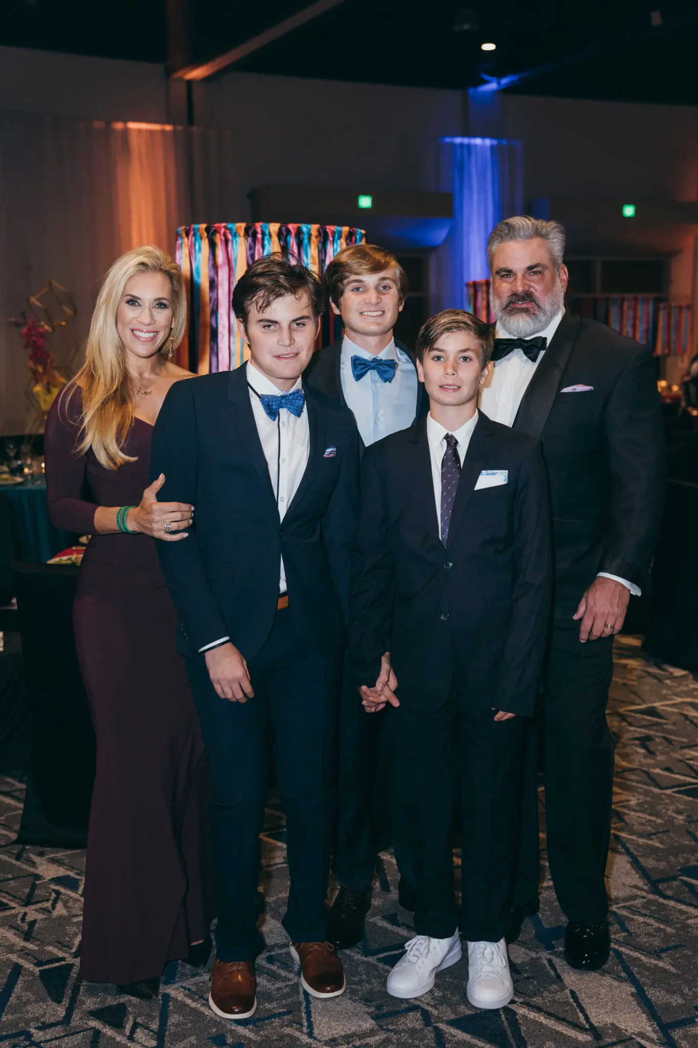 The Herndon family: Missy, Will, Steele, Magnus and Wayne (Photo by Chinh Phan)