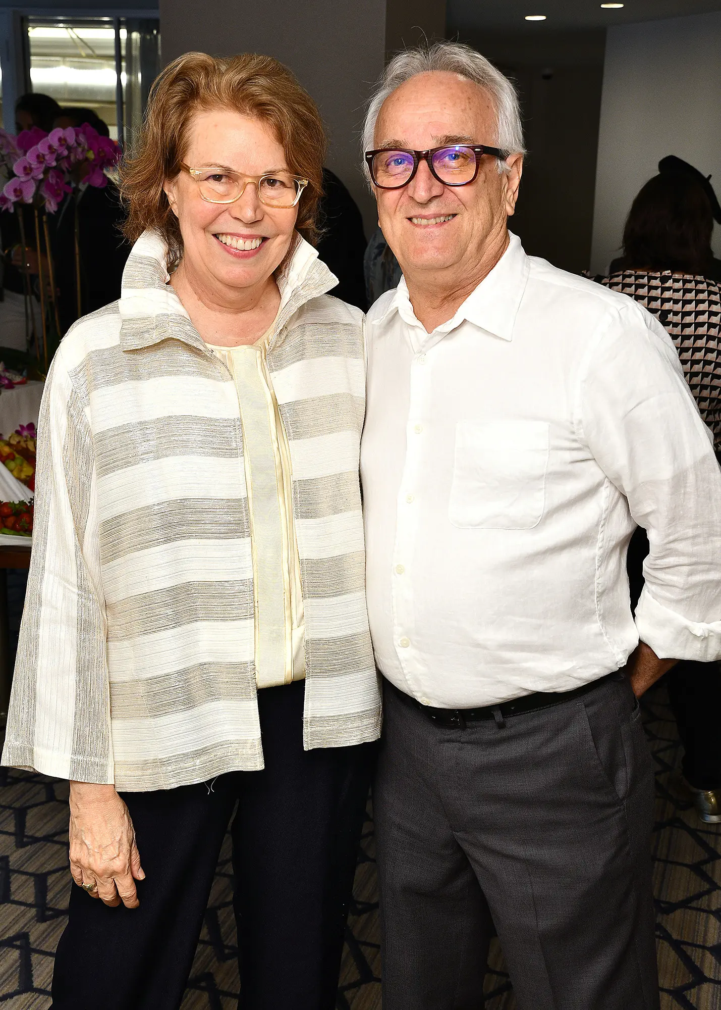 Terrell James, Jim Cinquemani at The Lancaster Hotel's One-Year Anniversary Artist Party (Photo by Dave Rossman)