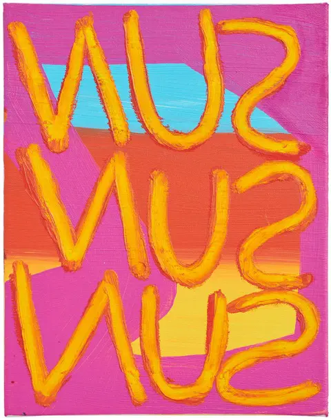 Sam Jablon's "Sun," 2019, at Nancy Littlejohn Fine Art
