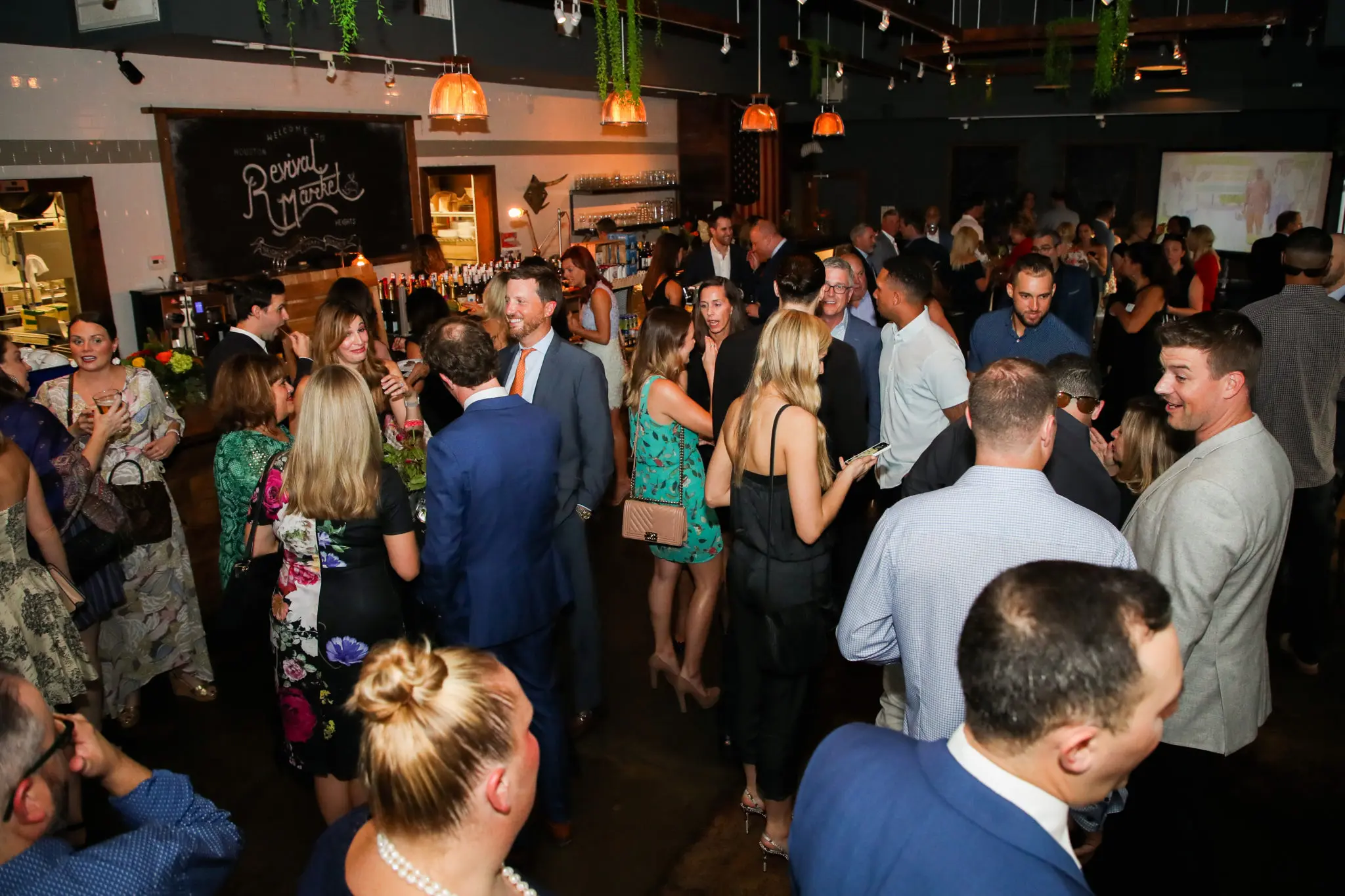 Astros and friends team up for the Urban Harvest benefit at Revival Market (Photo by Alex Bierens de Haan )