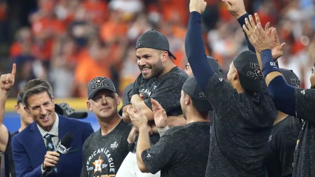 Jose Altuve’s Magic Moment With His Daughter, Gerrit Cole’s Cigar Lectures and Russell Westbrook’s Championship Education — Inside the Happy Aftermath of a World Series Worthy Walkoff
