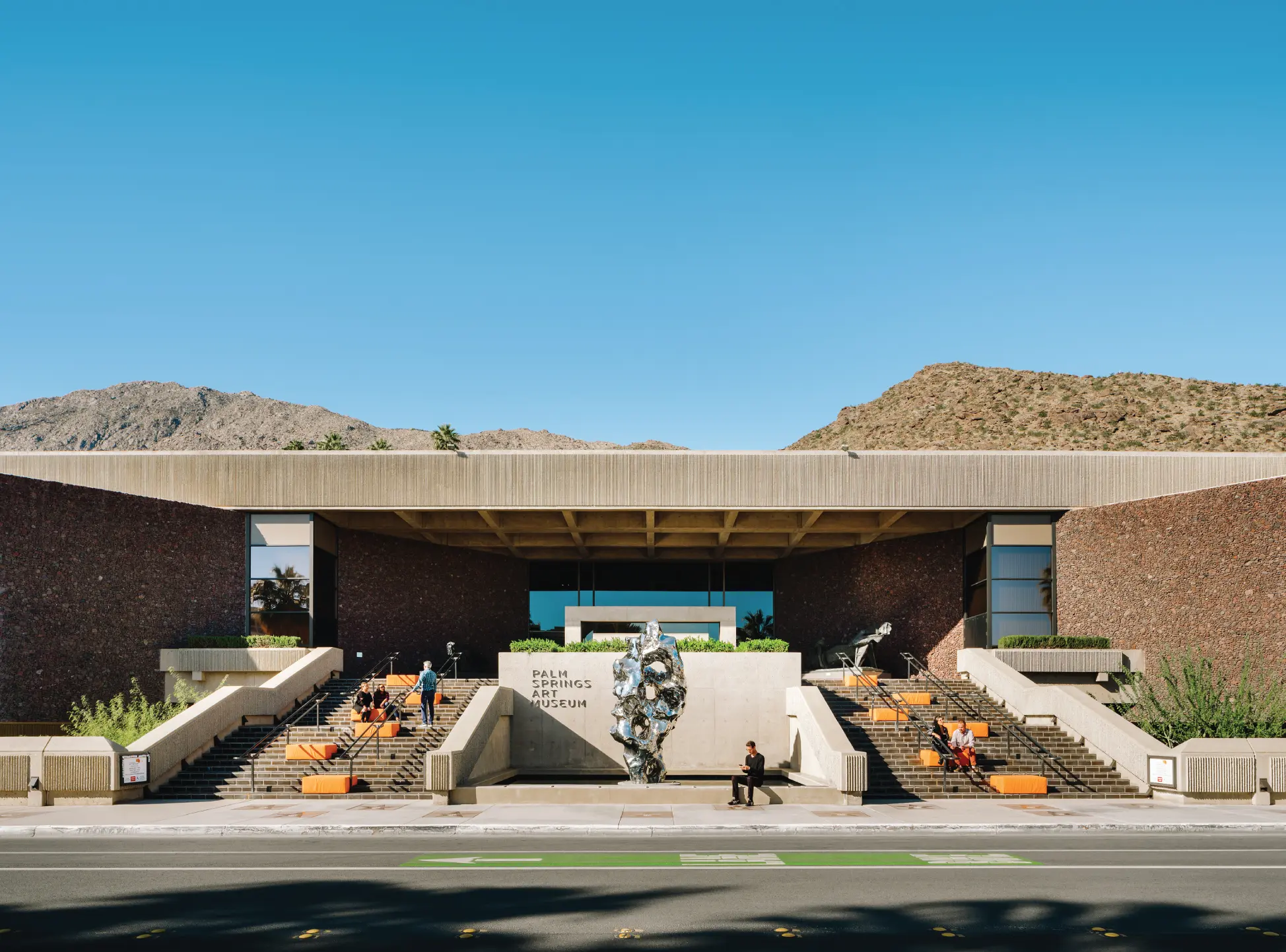 The Palm Springs Art Museum houses a permanent collection of modern and contemporary pieces, as well as rotating exhibitions.