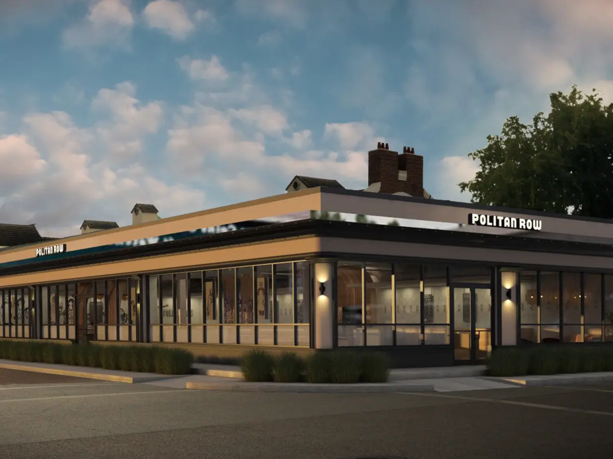 The former Politan Row food hall building at 245 Times Boulevard is now in the hands of chef Aaron Bludorn, and his team.