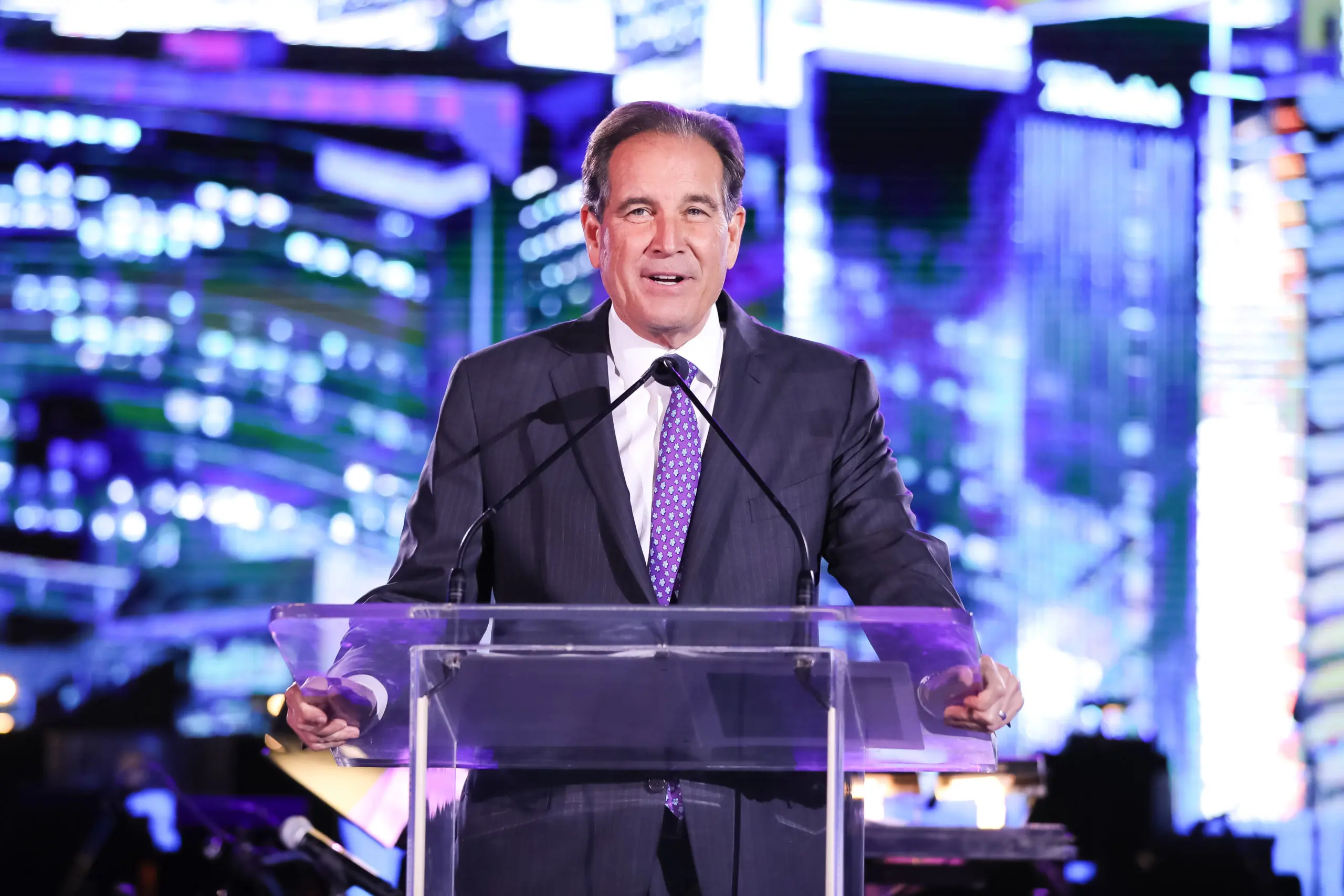 Jim Nantz has done great things at Houston Methodist hospital. (Photo by Johnny Than)