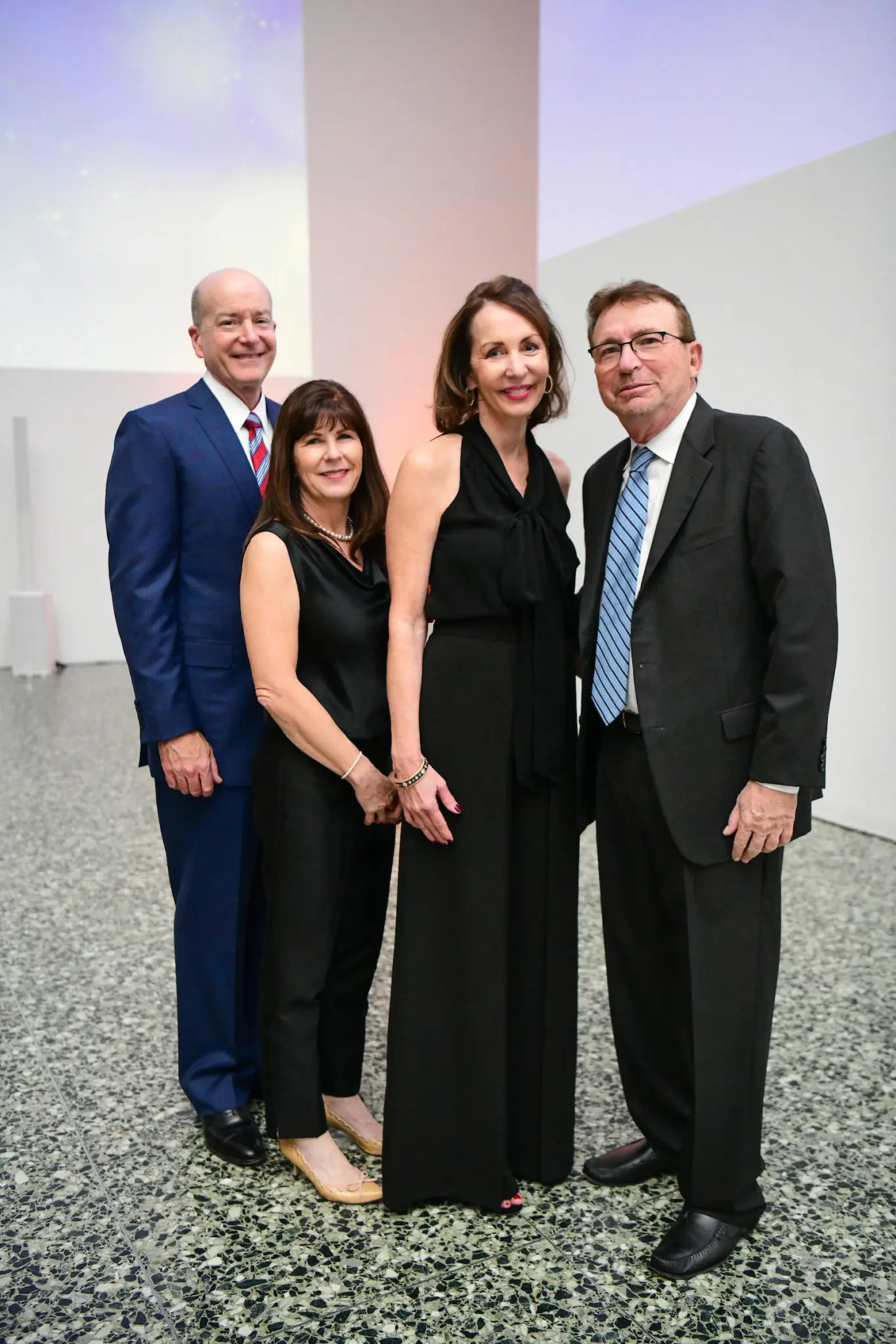 Dr. David & Tonya Callender, Dr. Ignatius & Susie Distefano (Photo by Daniel Ortiz)