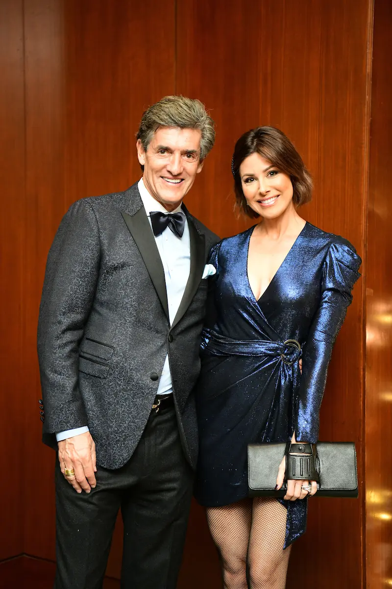 Nick Florescu & Dominique Sachse in sequins (Photo by Daniel Ortiz)