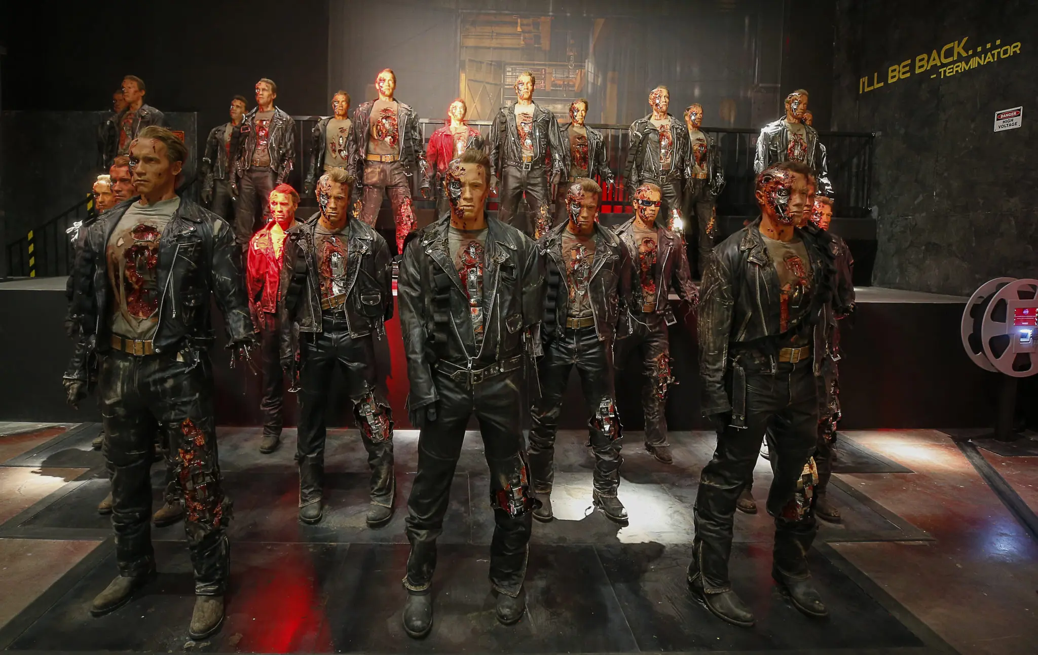 The Terminator entry is the most believable among the exhibitions. (Photo by Bob Levey/Getty Images for Movietopia)