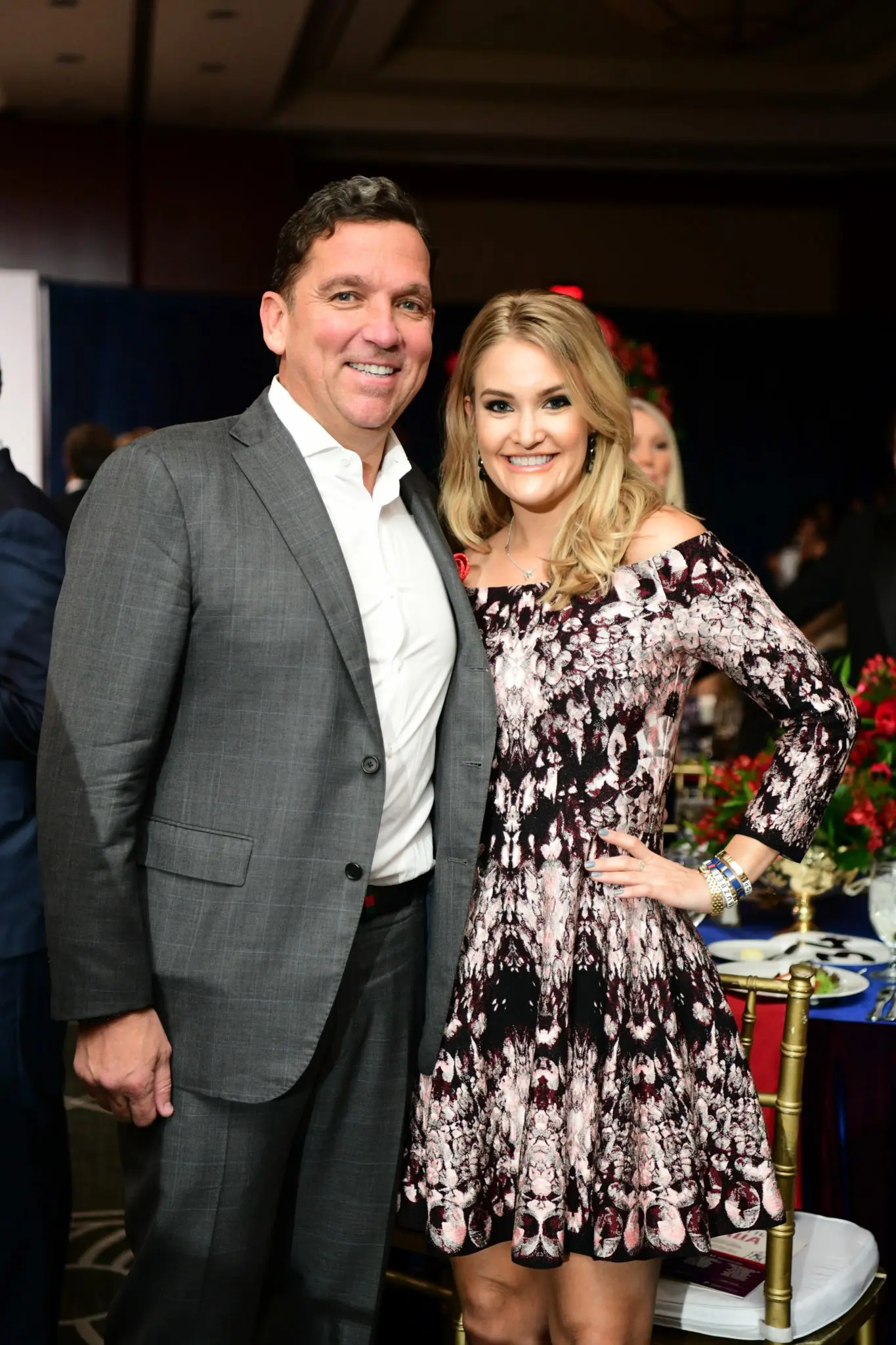 Tony Buzbee & Frances Moody at the 2019 Una Notte in Italia gala. (Photo by Daniel Ortiz)
