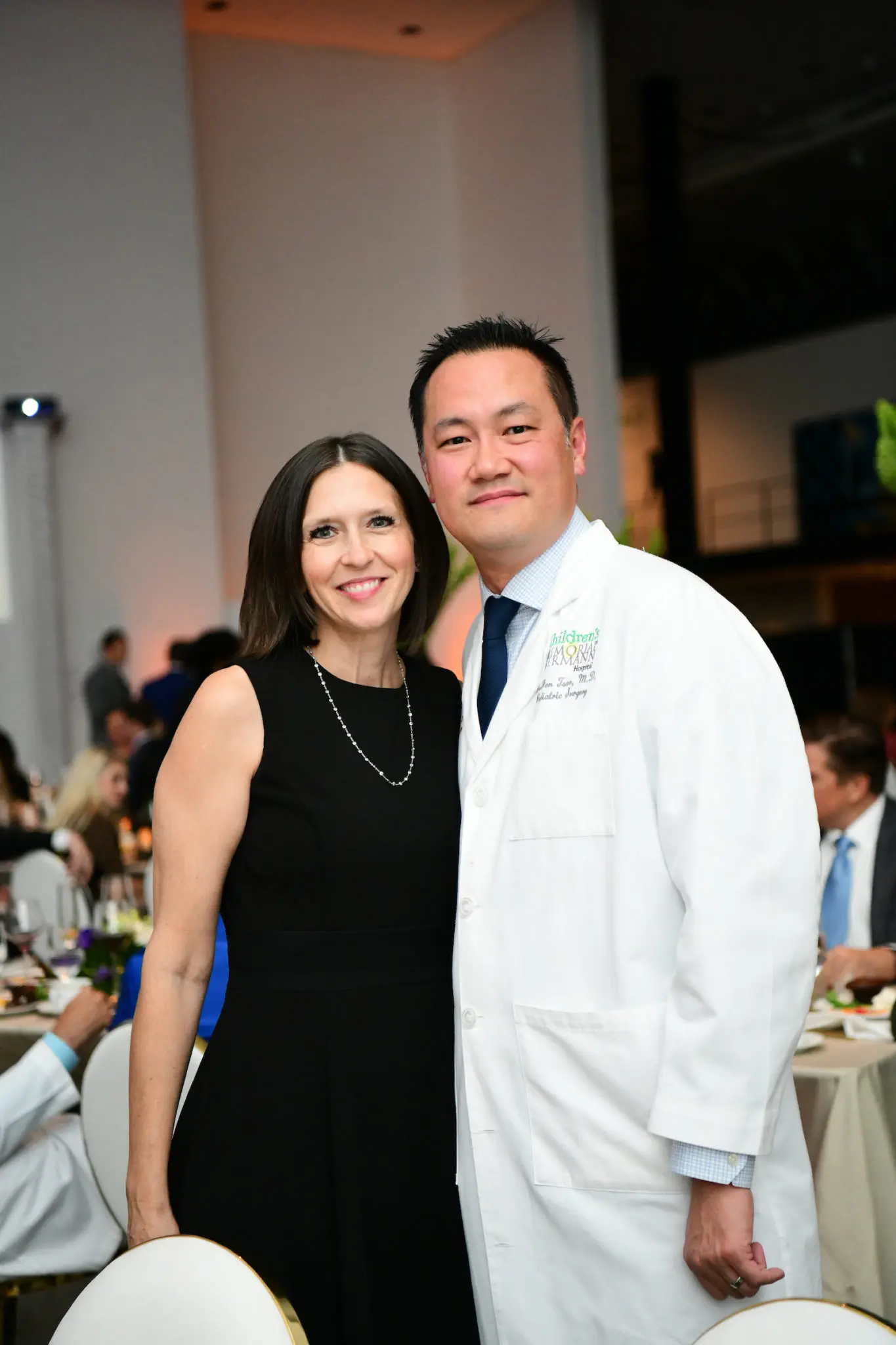 Courtney & Dr. KuoJen Tsao (Photo by Daniel Ortiz)