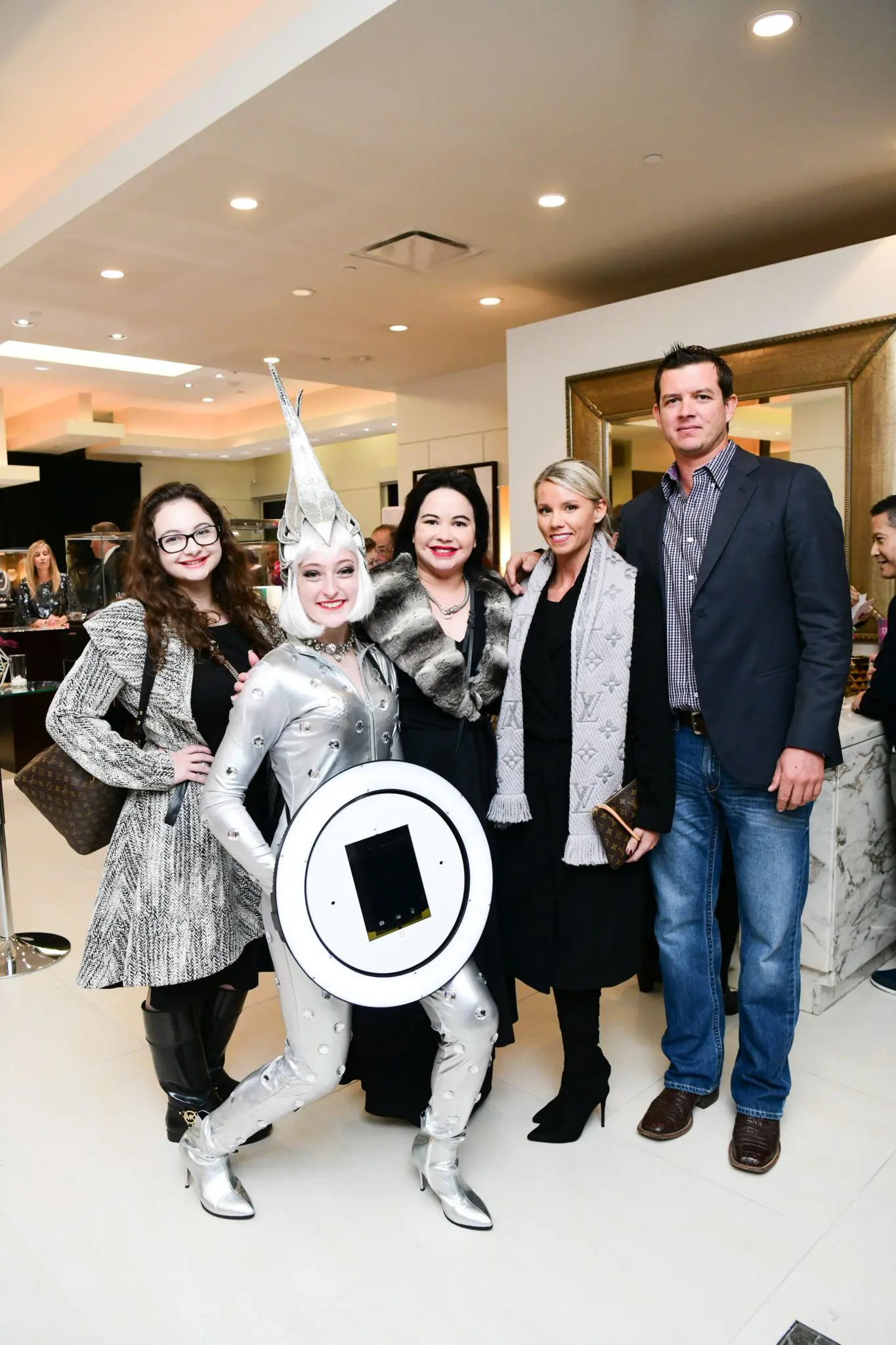 Audrey Ewer, Deniss Edwards, Hollie Thiel, Justin Gross  (Photo by Daniel Ortiz)