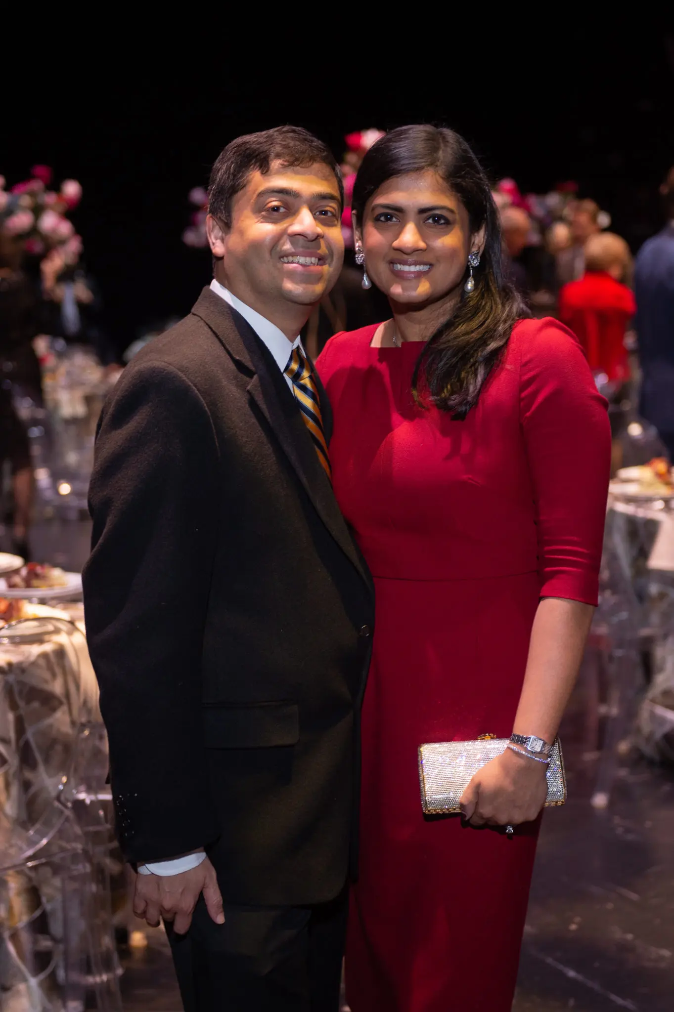 Drs. Vivek and Ishwaria Subbiah (Photo by Wilson Parish)