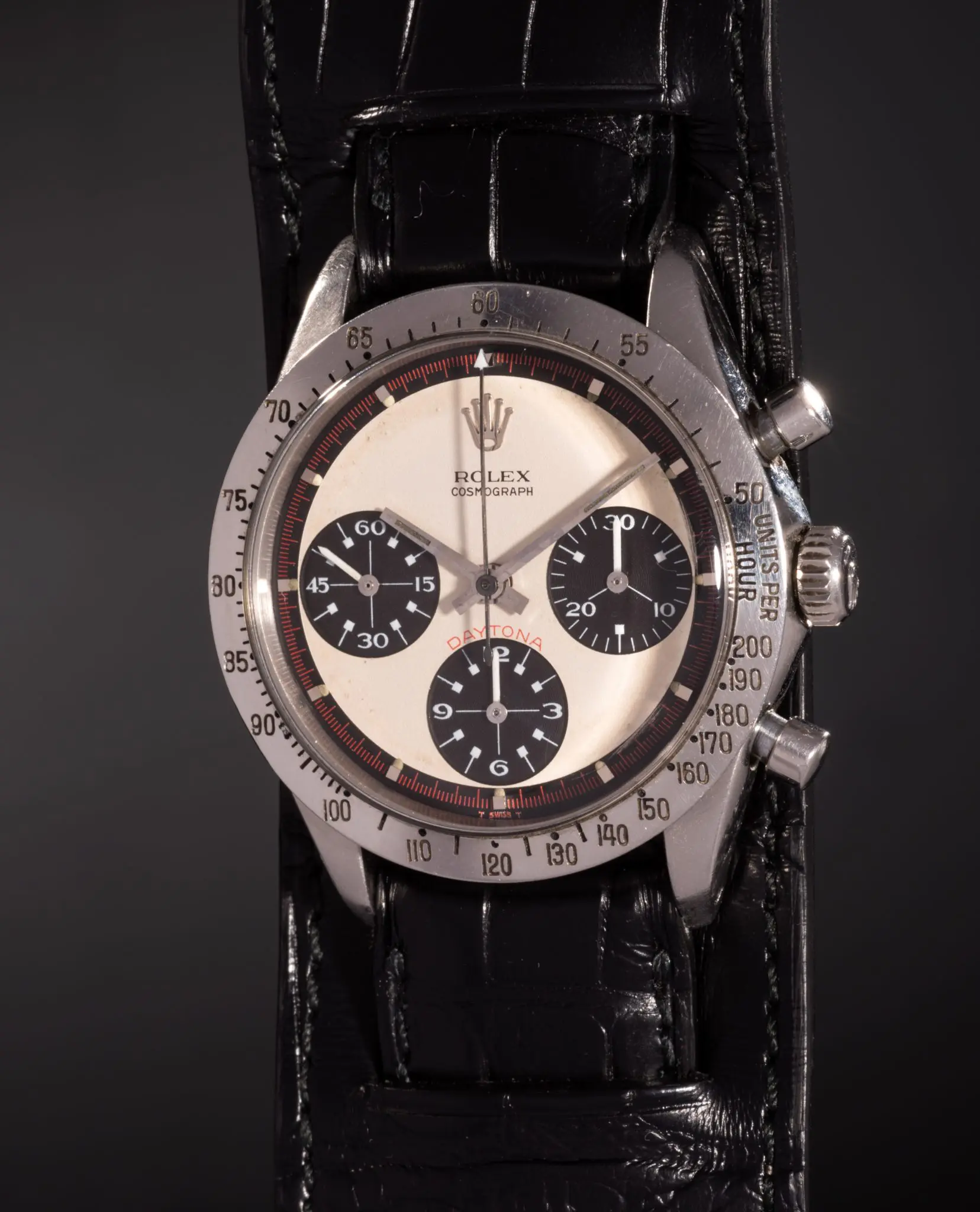 Paul Newman's 1968 Rolex Daytona stainless-steel chronograph sold for $17.8 million.