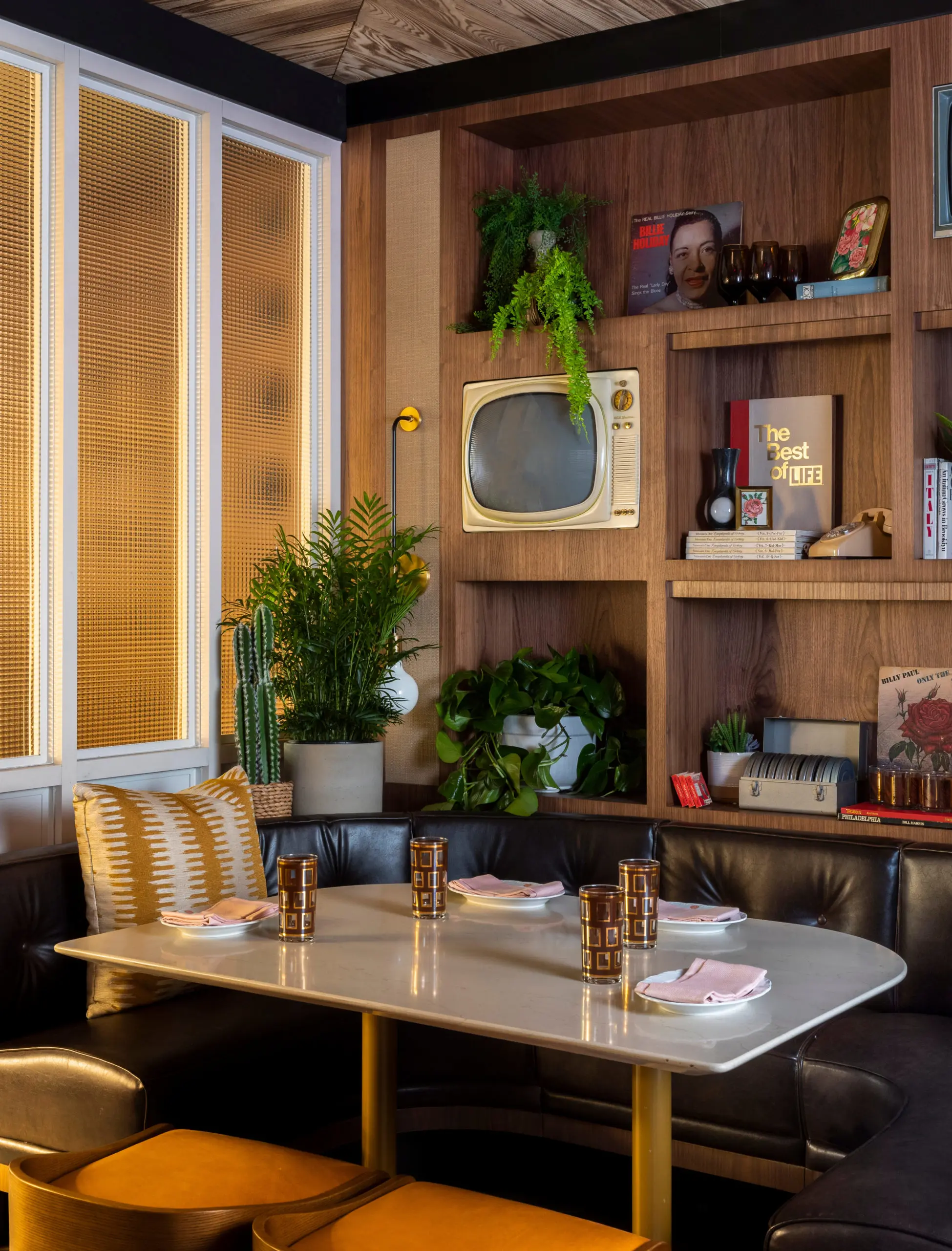 Rosalie's dining room is a homey place. (Photo by Julie Soefer)