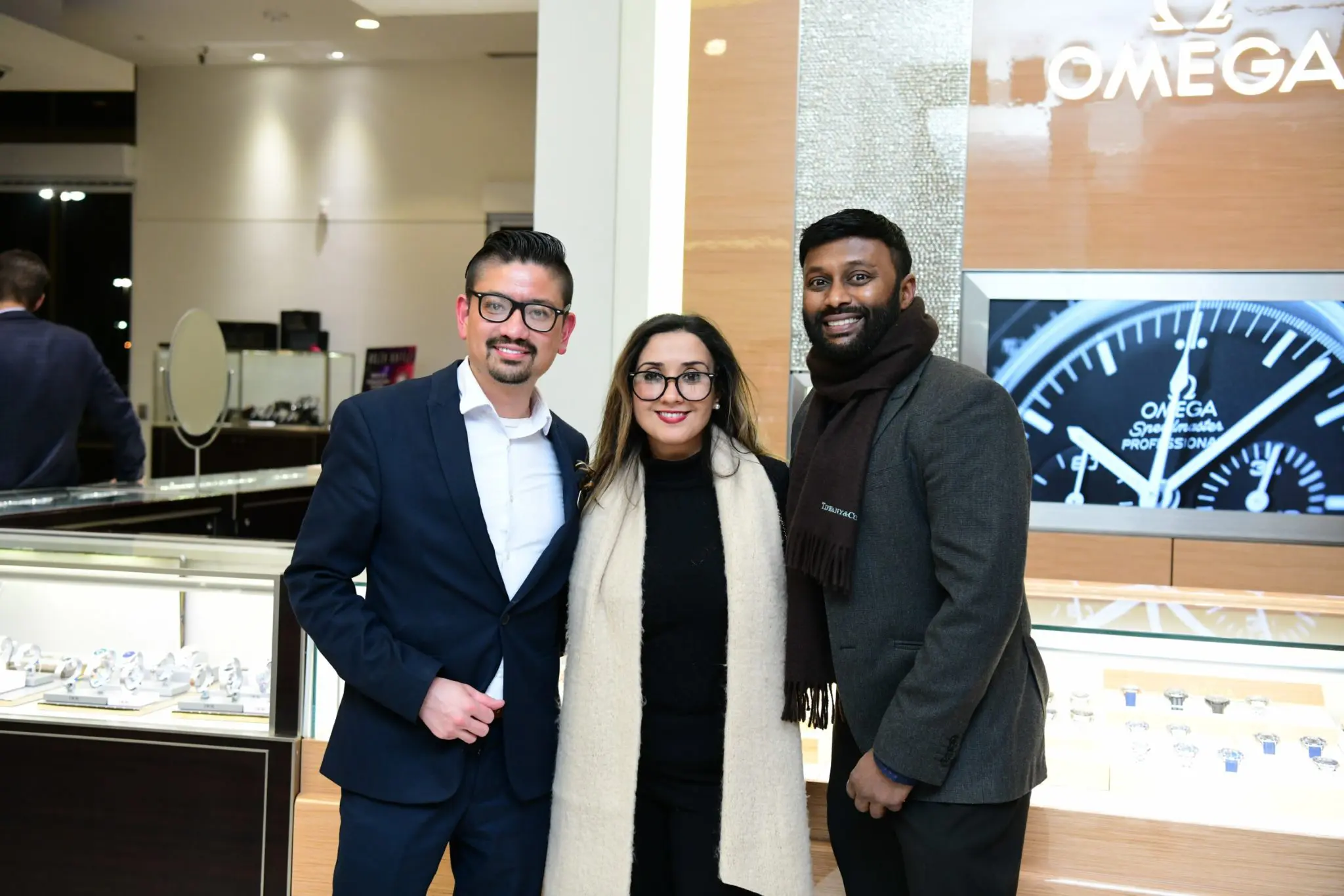 Joseph Ronquillo, Salma Hizam, Ashton Chandra (Photo by Daniel Ortiz)