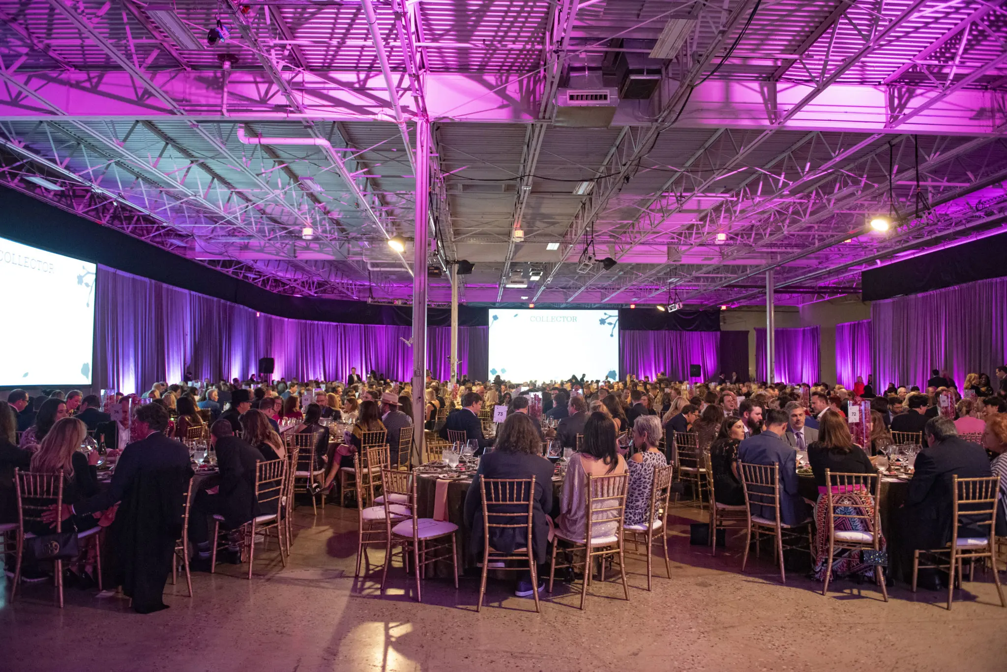 A record-setting crowd of 750 filled General Datatech warehouse (Photo by Tamytha Cameron)