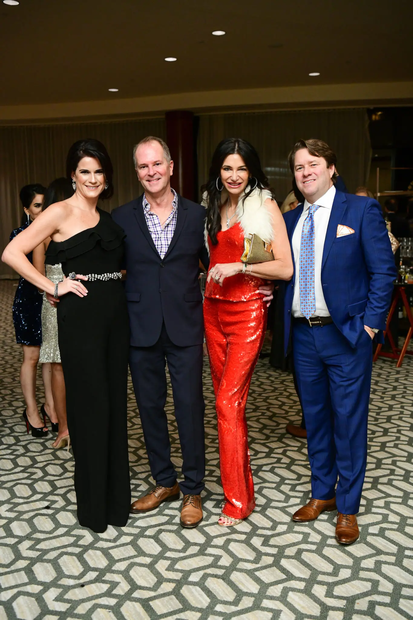 Katarina Tehlirian, Shannon Hall, Melissa (in sequins) & Michael Mithoff (Photo by Daniel Ortiz)