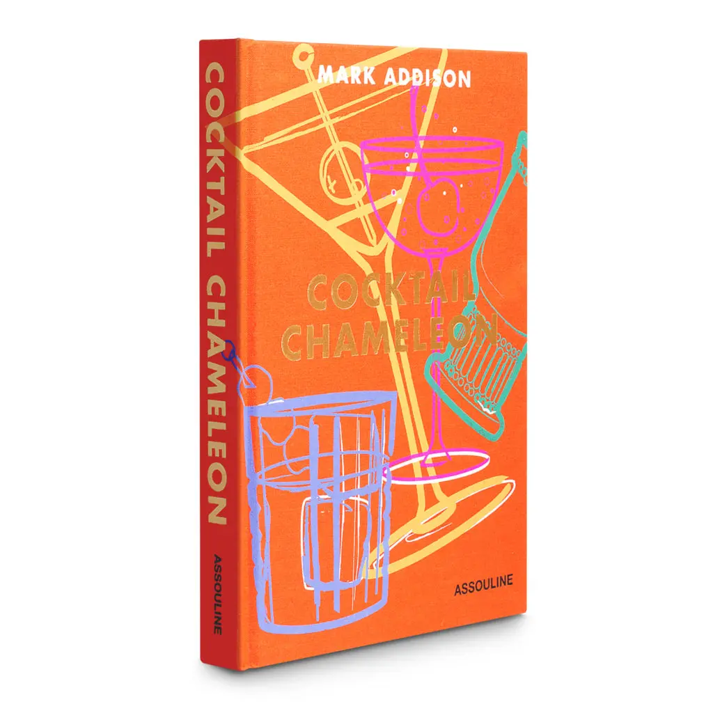 Mark Addison's book, "Cocktail Chameleon," the perfect holiday host gift. 