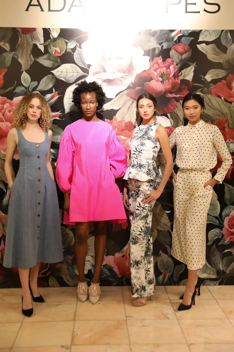 Adam Lippes fashions address his desire for 'color, fun and volume.' (Photo by Priscilla Dickson)