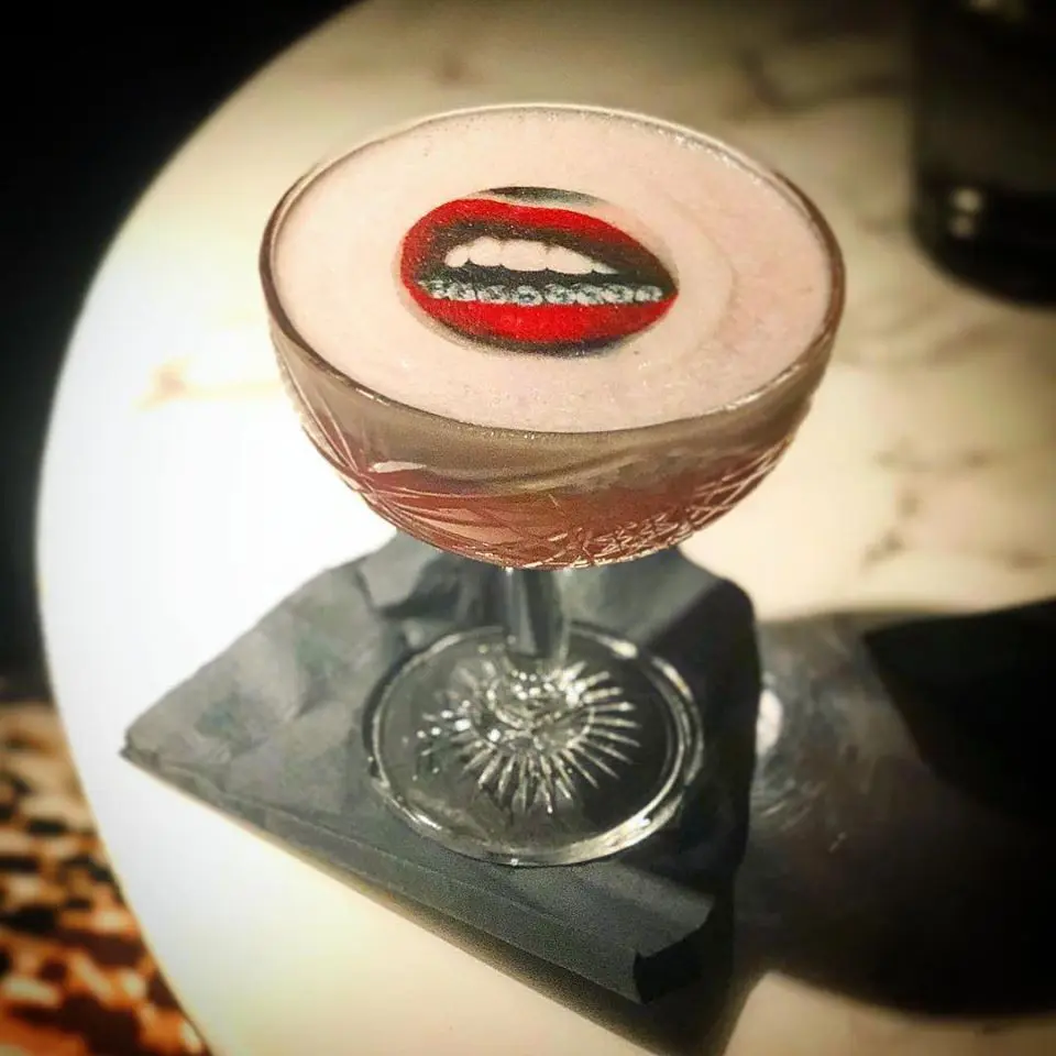 The Red Maine cocktail at Bourbon & Banter. Photo by @graceeatseverything