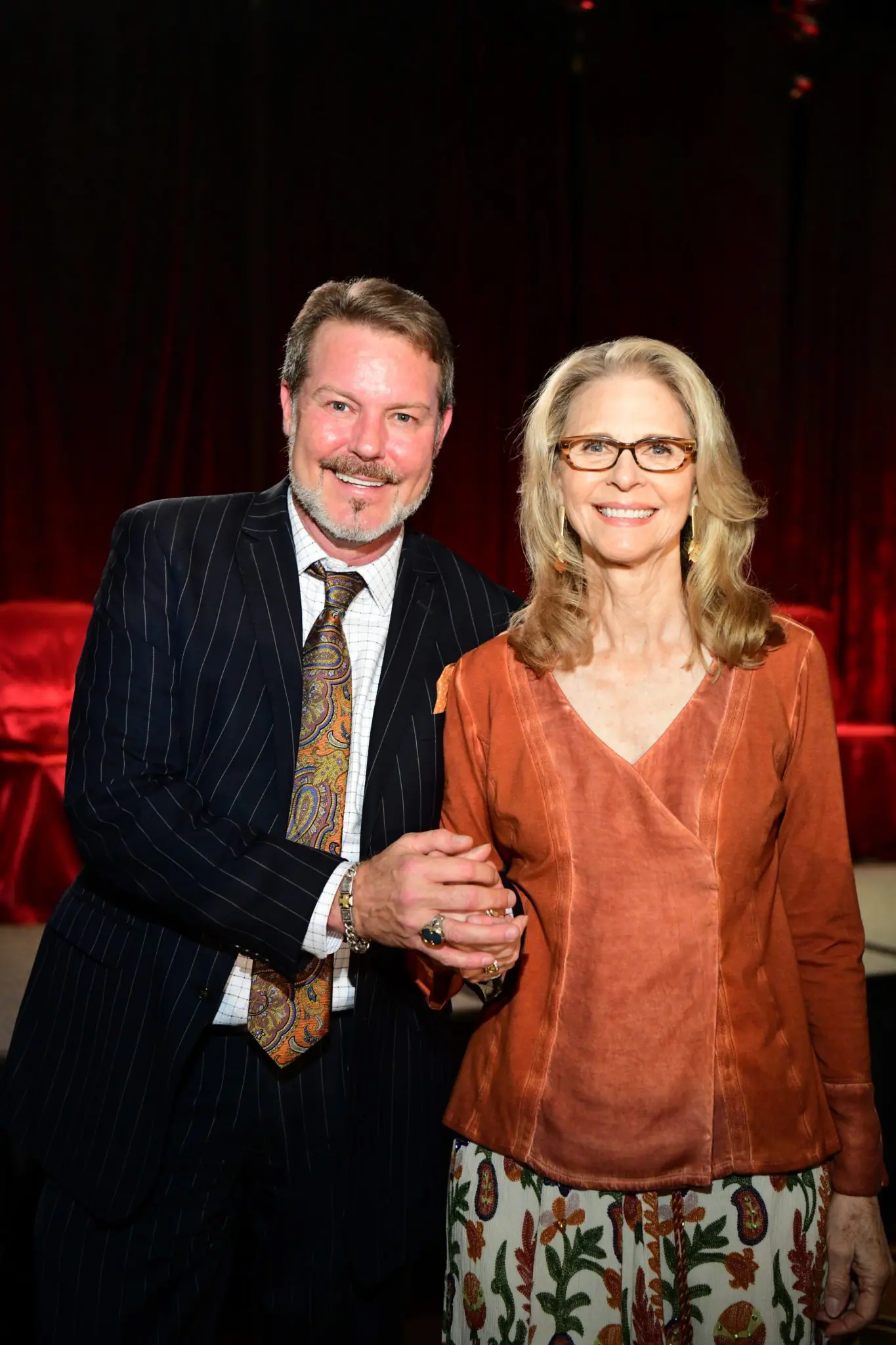 Paul-David Van Atta, Lindsay Wagner (Photo by Daniel Ortiz)