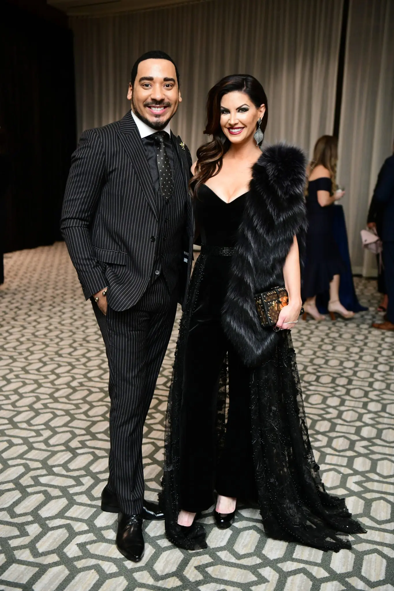 Brandon McClendon, Nicole Lassiter (Photo by Daniel Ortiz)