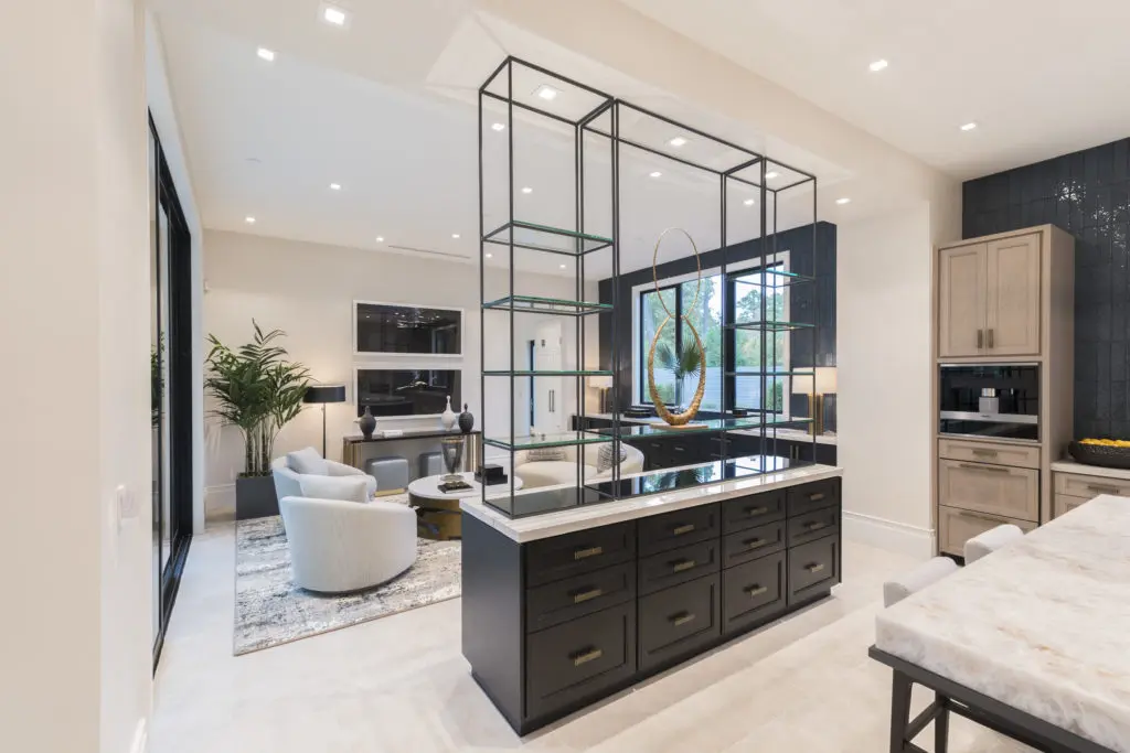 The dwelling was completely furnished in record time. (Photo by Jeff Myers Photography)