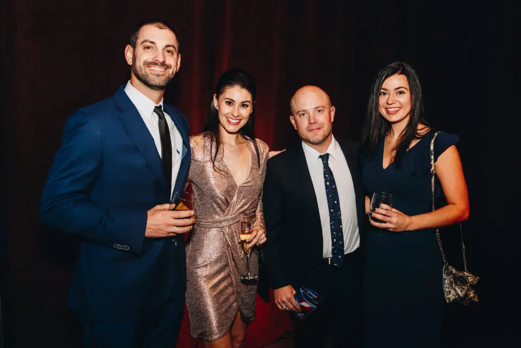 Elias & Amy Bahar, Jordan Webster, Jackie Deliantis (Photo by Turk Studio)