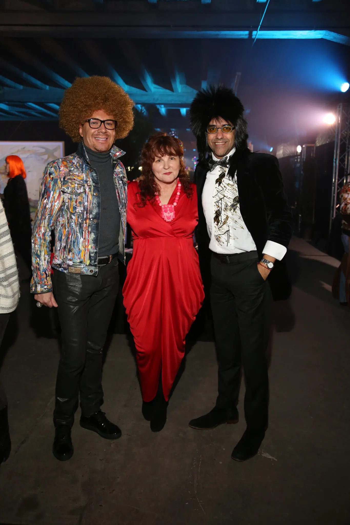 Adrián Dueñas, Elaine Dillard, Marcelo Saenz (Photo by Mike Herrera)